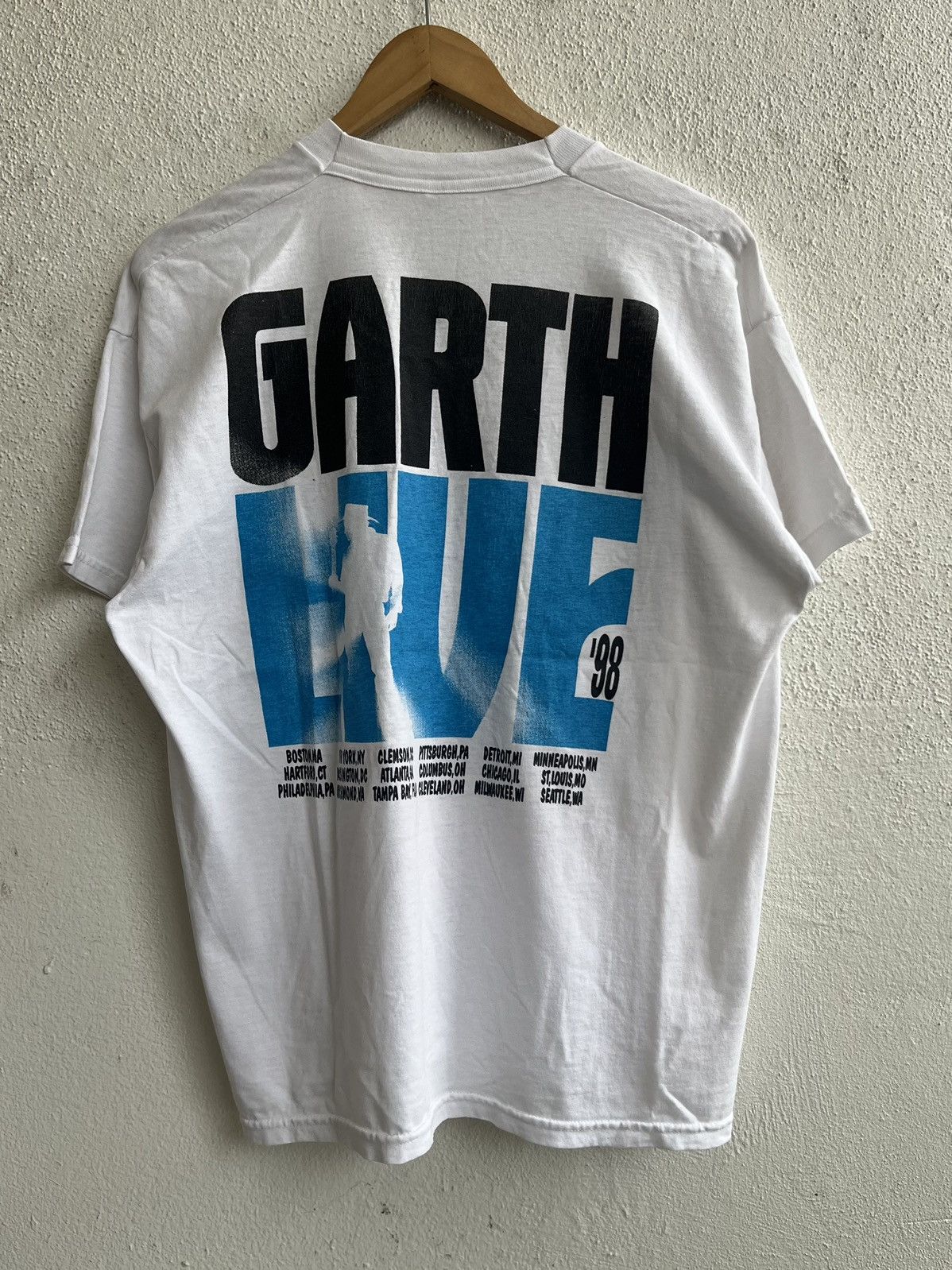Band Tees × Vintage Garth Brooks 1998 Tour Vintage Size US XL / EU 56 / 4 - 2 Thumbnail