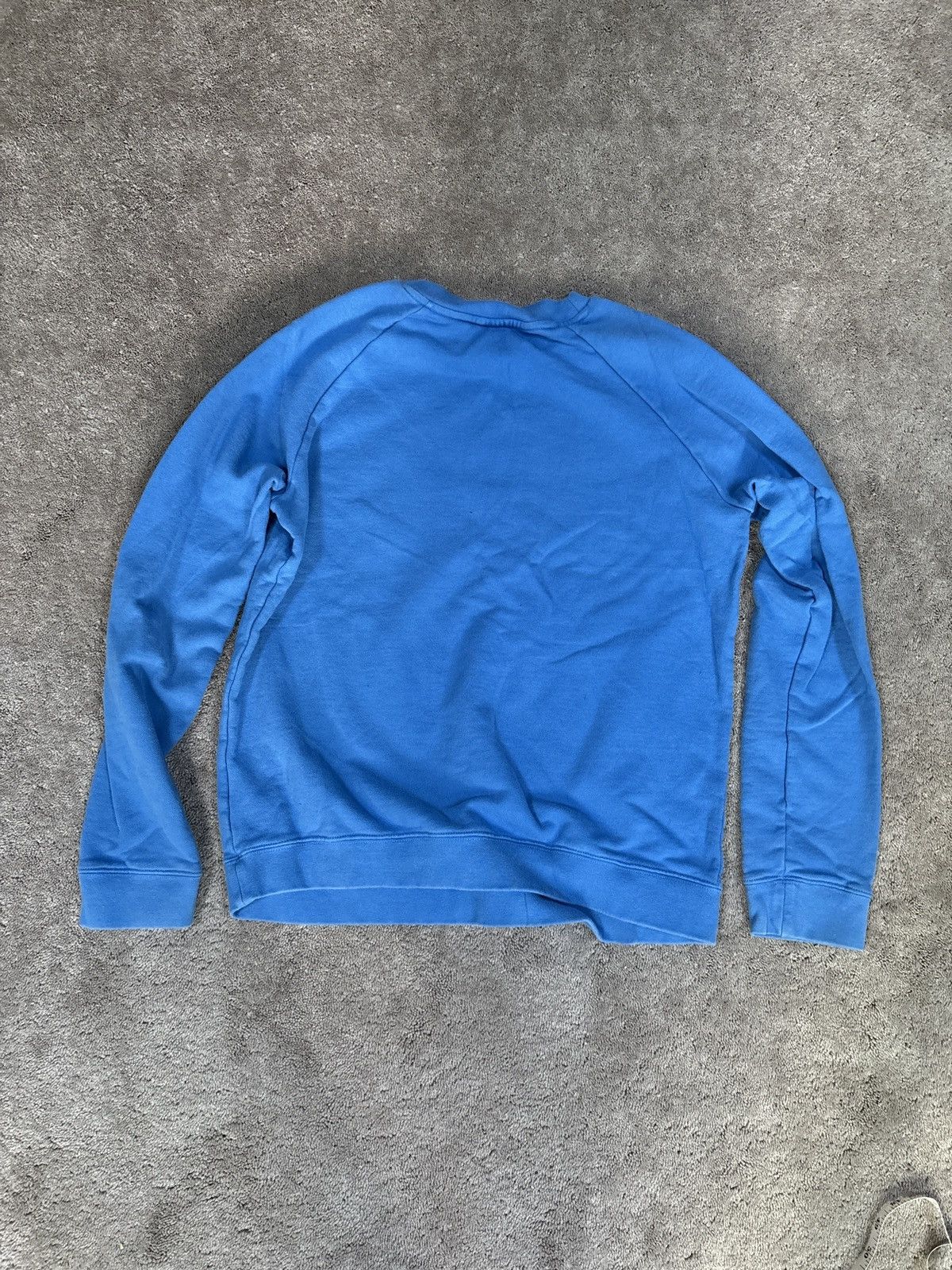 Adidas Blue Adidas Crewneck Size US L / EU 52-54 / 3 - 2 Thumbnail