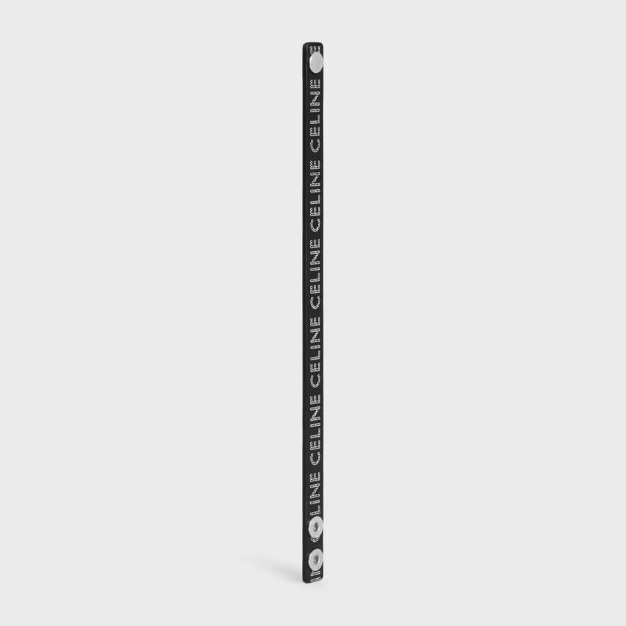 Celine o1loc1c0525 Size: OS/Monochroms Studs Bracelet in Black Size ONE SIZE - 3 Thumbnail