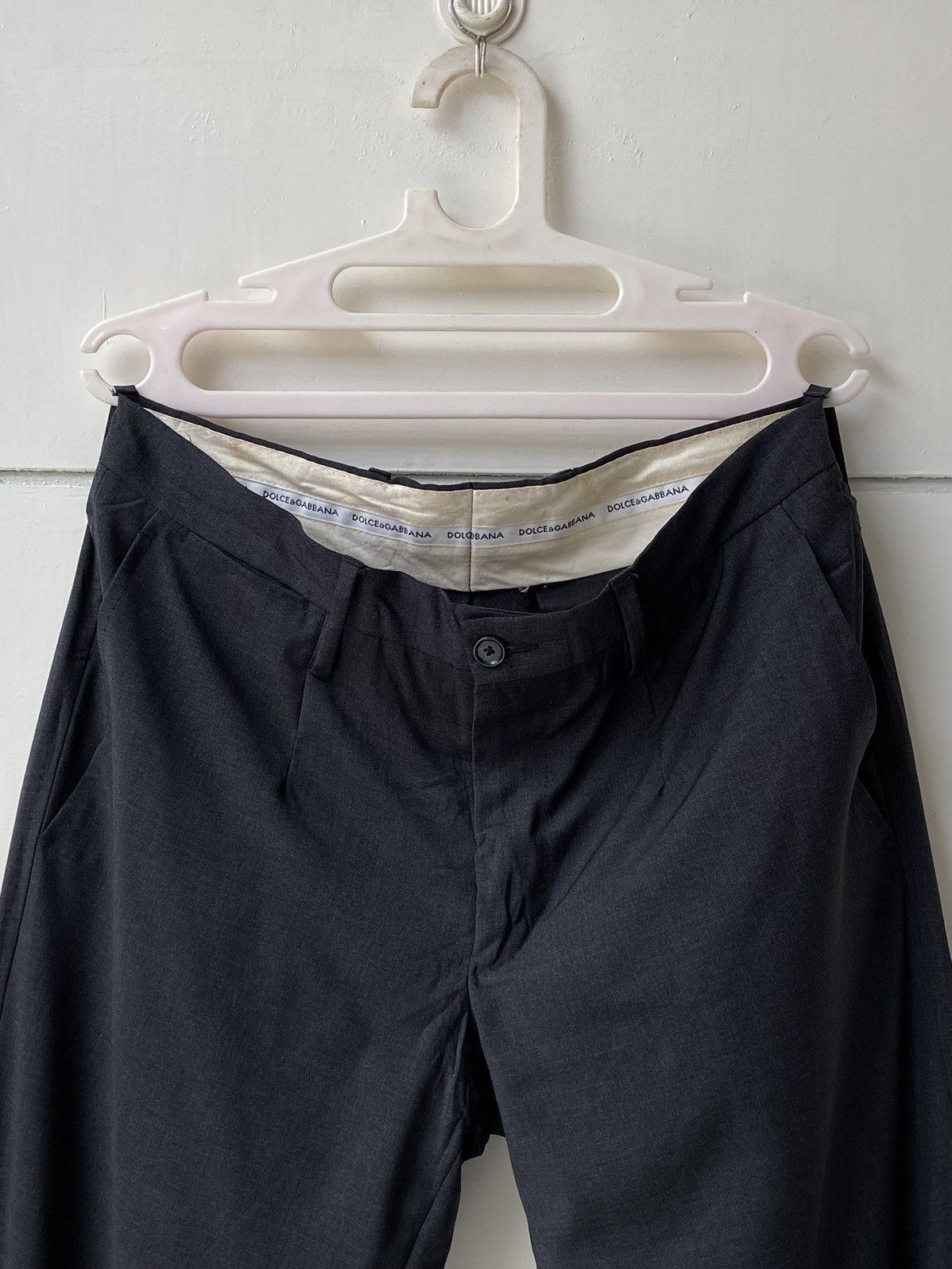 Dolce & Gabbana DOLCE & GABBANA Black Long Pants Size US 30 / EU 46 - 12 Thumbnail