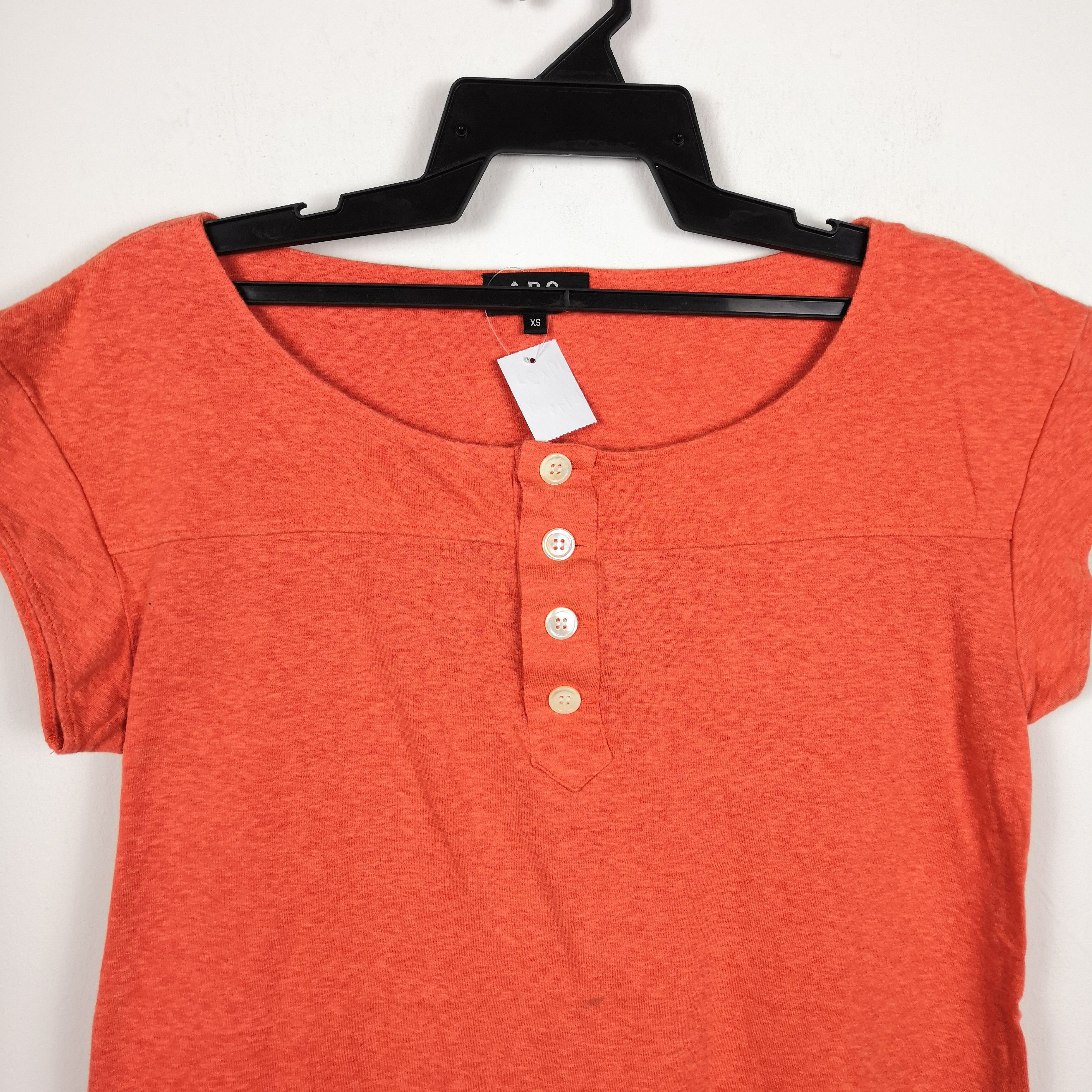 A.P.C. Vintage 90s ApC Ladies Women Tees T Shirt Size XS / US 0-2 / IT 36-38 - 3 Thumbnail