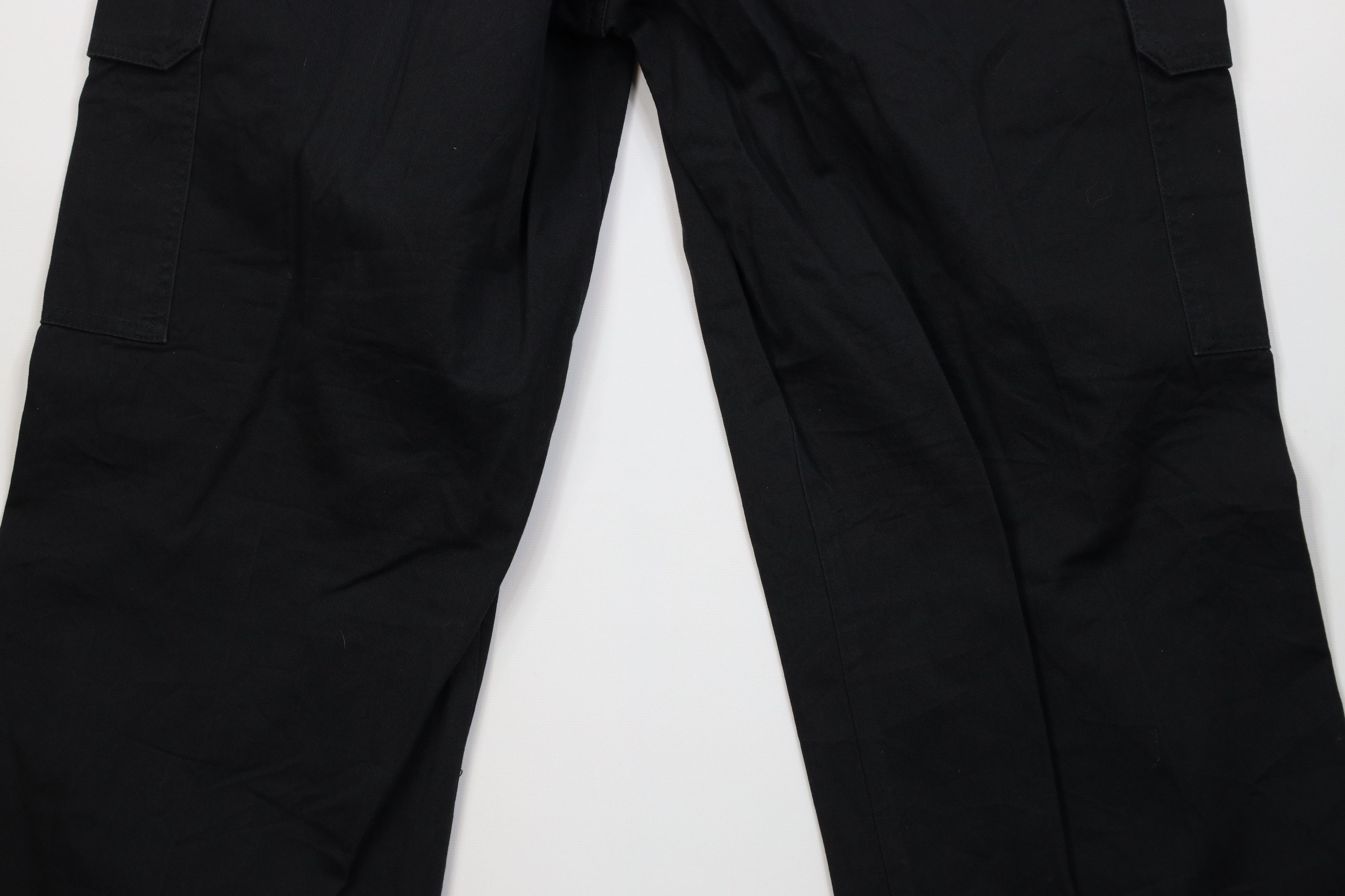 Deadstock Vintage Y2K Dickies Fit Wide Leg Cargo Pants Black