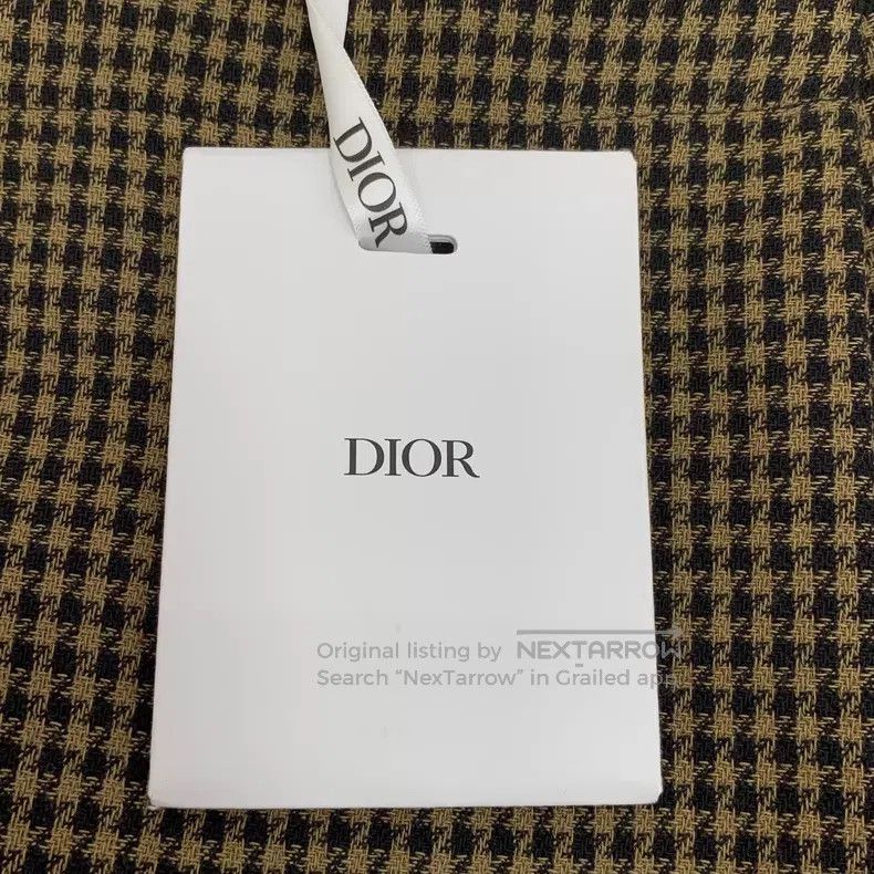 Dior Dior Brown checkered wool shorts Size 24" / US 00 / IT 34 - 6 Thumbnail
