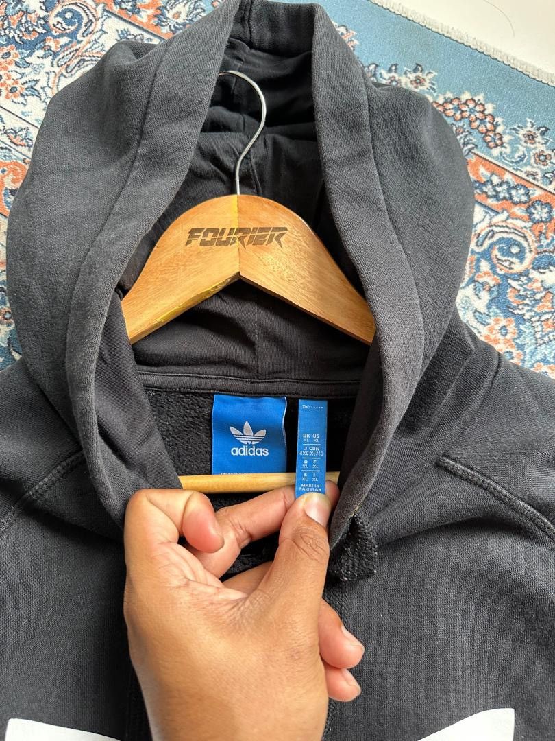 Adidas × Other ADIDAS TREFOIL BIG LOGO HOODIE Size US XL / EU 56 / 4 - 5 Thumbnail