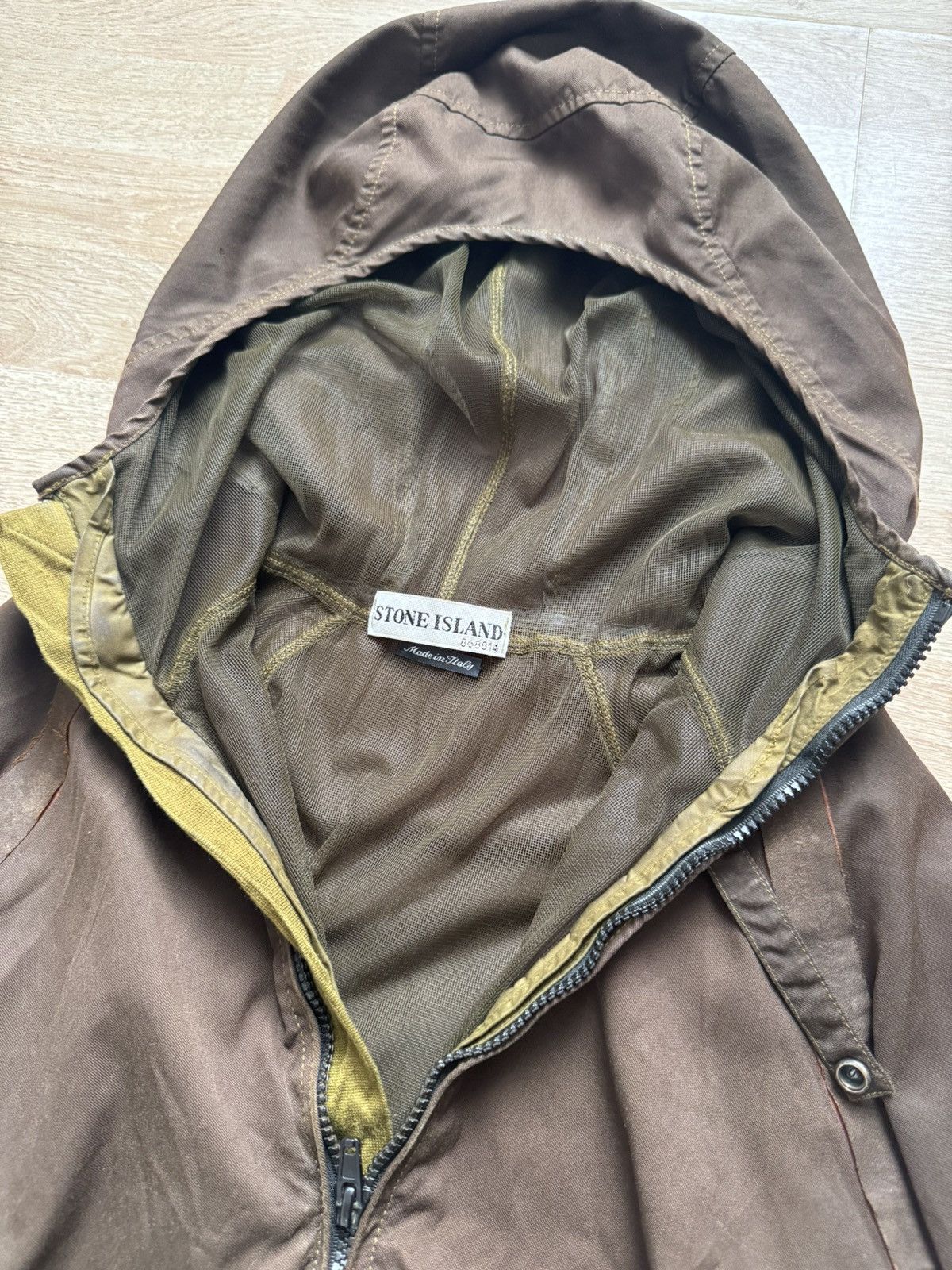 Stone Island Vintage Stone Island F/W 2002 Zip Up Hooded Jacket Size US M / EU 48-50 / 2 - 6 Thumbnail