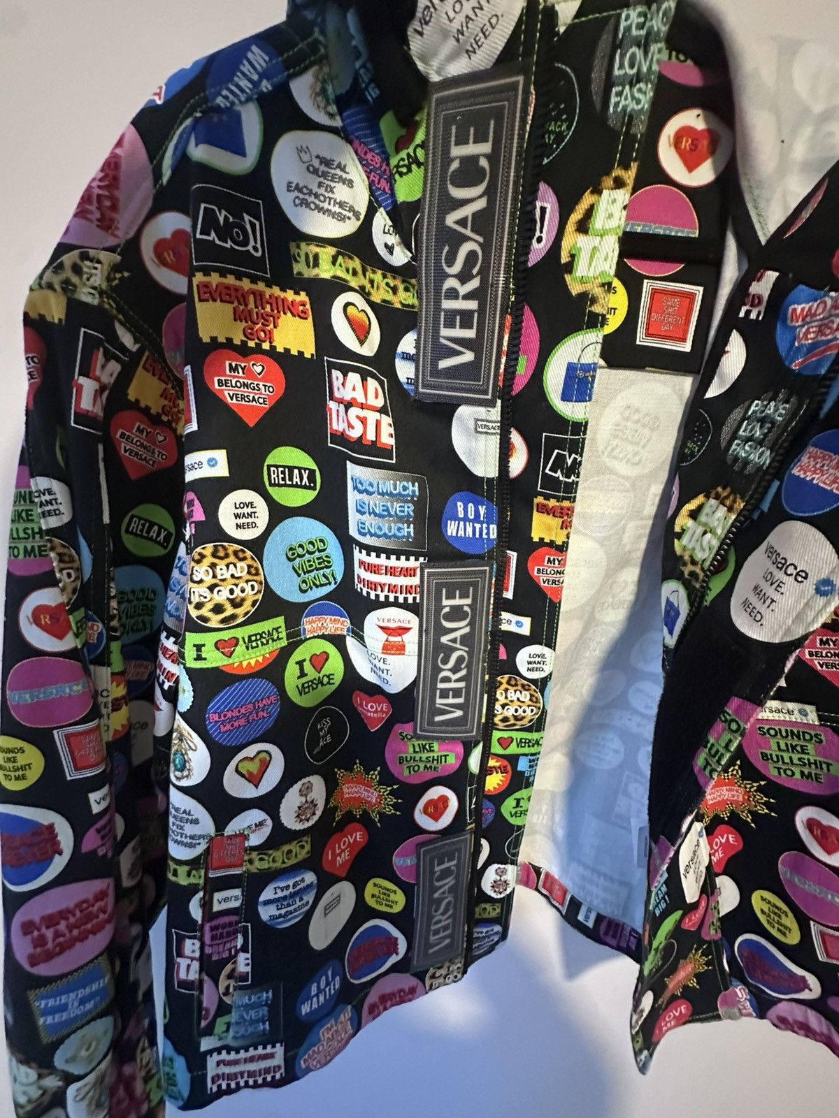 Versace Versace Men’s Multicolor Graphic Print Jacket Size US M / EU 48-50 / 2 - 5 Thumbnail
