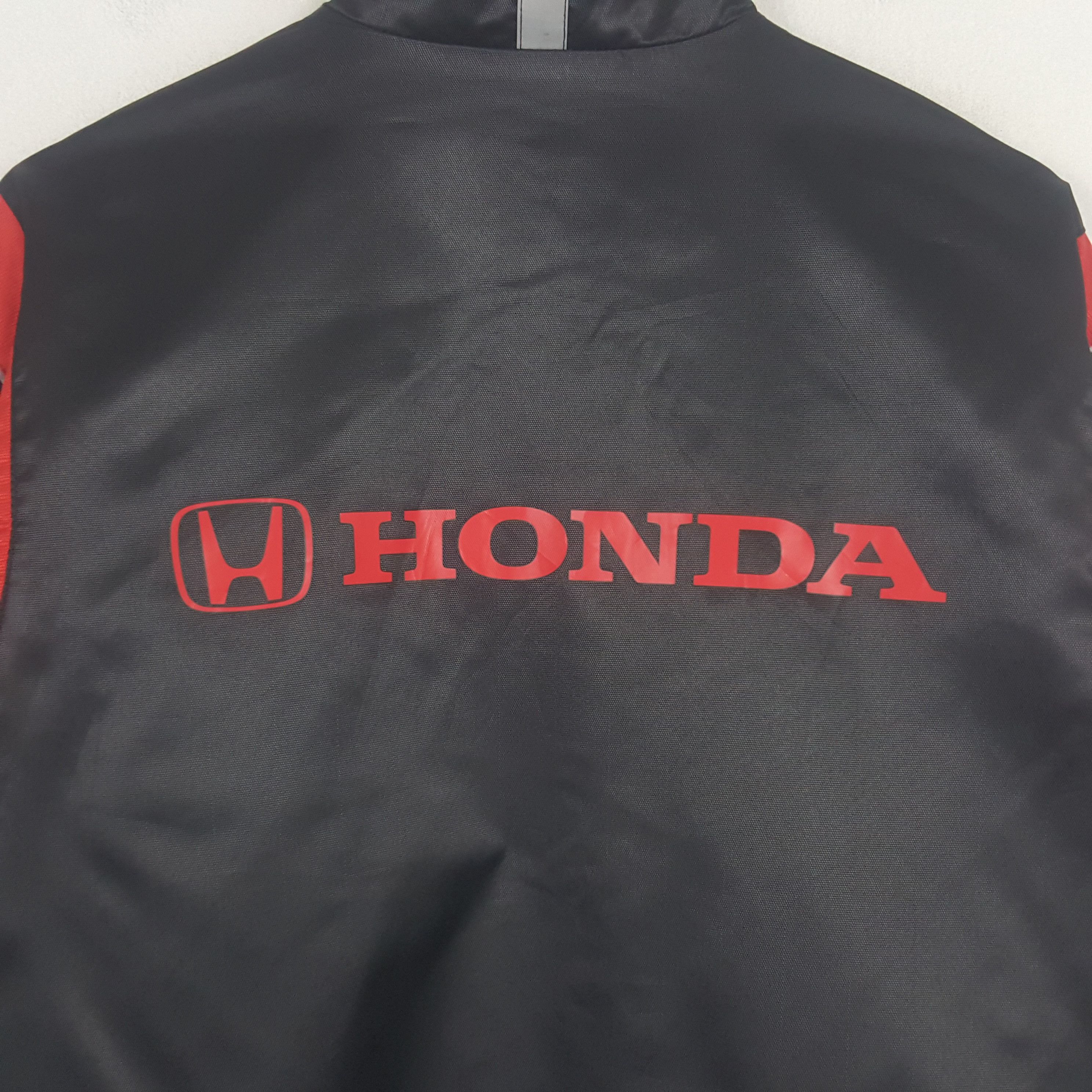 Honda × Vintage Vintage Honda Japanese Racing Team Windbreaker Jacket Size US L / EU 52-54 / 3 - 2 Thumbnail