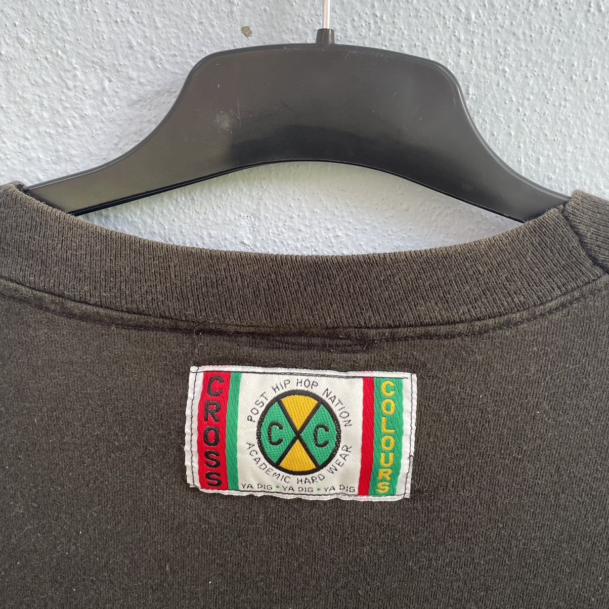 Cross Colours × Vintage Vintage 90s cross colours be slammin joint solo tshirt Size US XL / EU 56 / 4 - 8 Thumbnail