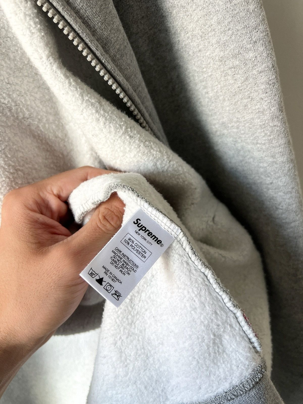 Supreme Supreme Split Hood Zip-Up Size US XL / EU 56 / 4 - 16 Thumbnail