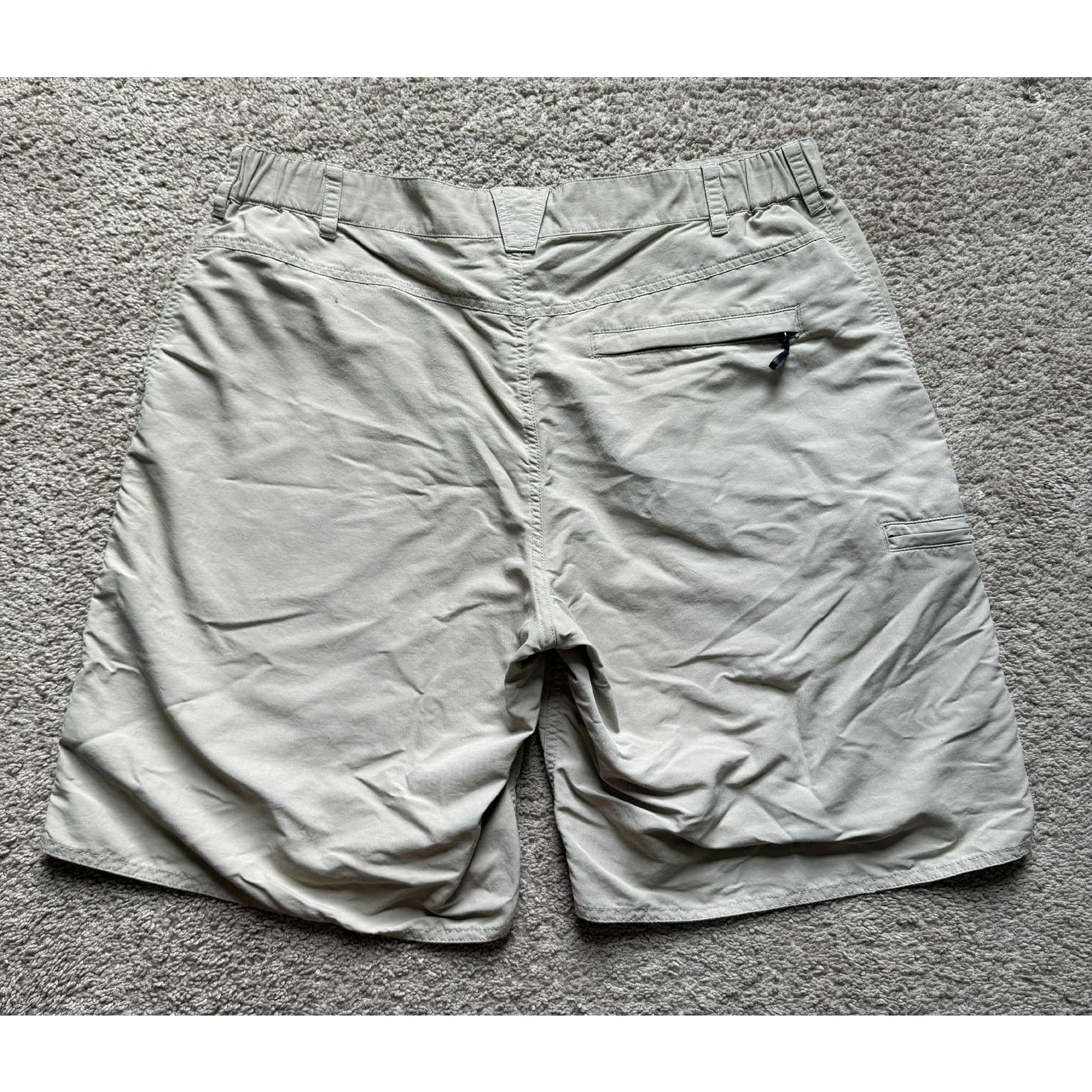Patagonia Patagonia Khaki Cargo Shorts Zipper Pockets Tan Men’s XL Size US 38 / EU 54 - 4 Thumbnail
