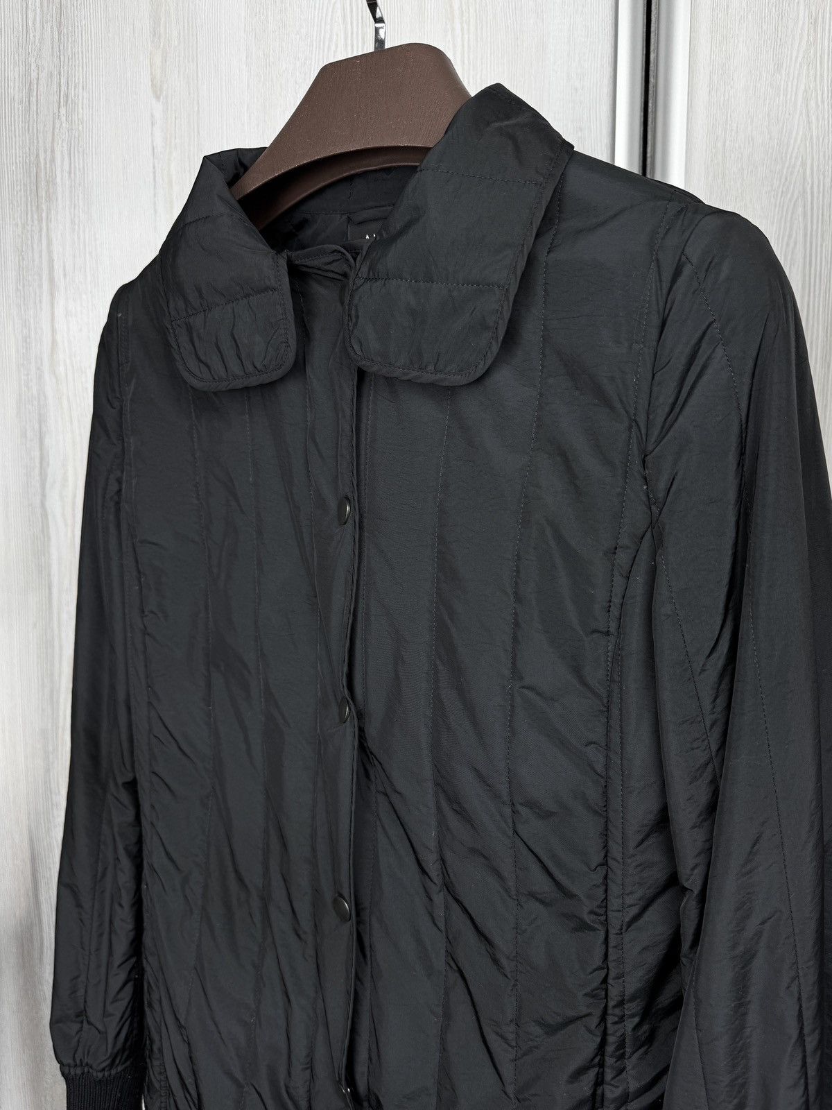 Akris Akris nylon wool black quilted coat jacket size US 8 Size M / US 6-8 / IT 42-44 - 5 Thumbnail