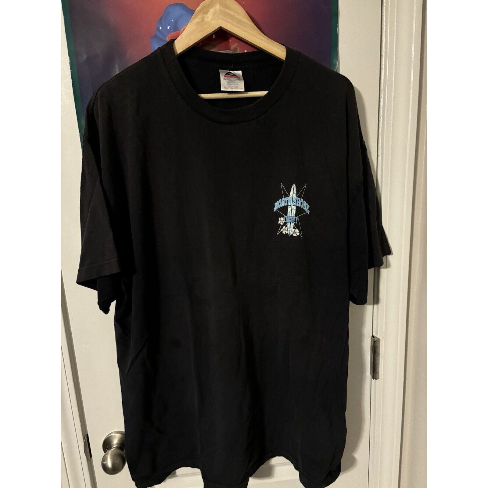 Other Vintage black north shore classics surf t-shirt faded sz 2XL Size US XXL / EU 58 / 5 - 5 Thumbnail