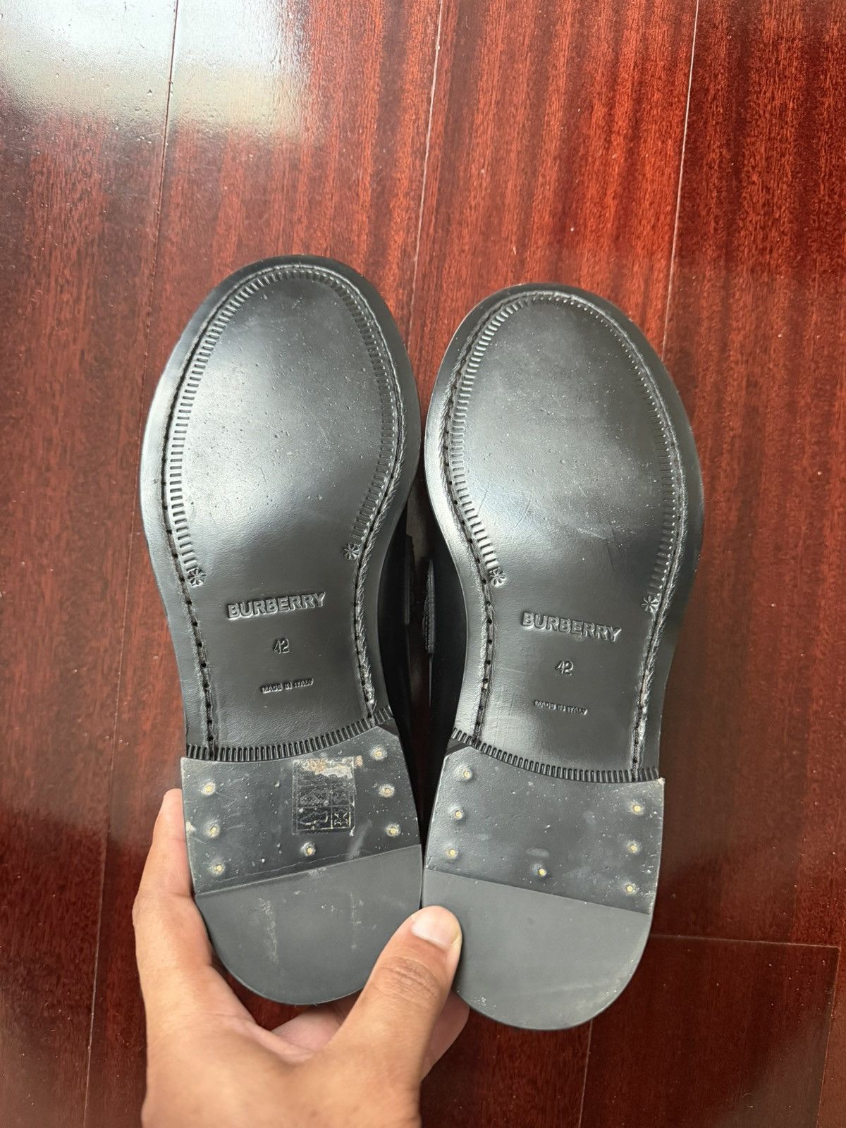 Burberry Burberry Black TB Emile Loafers Size US 9 / EU 42 - 5 Thumbnail