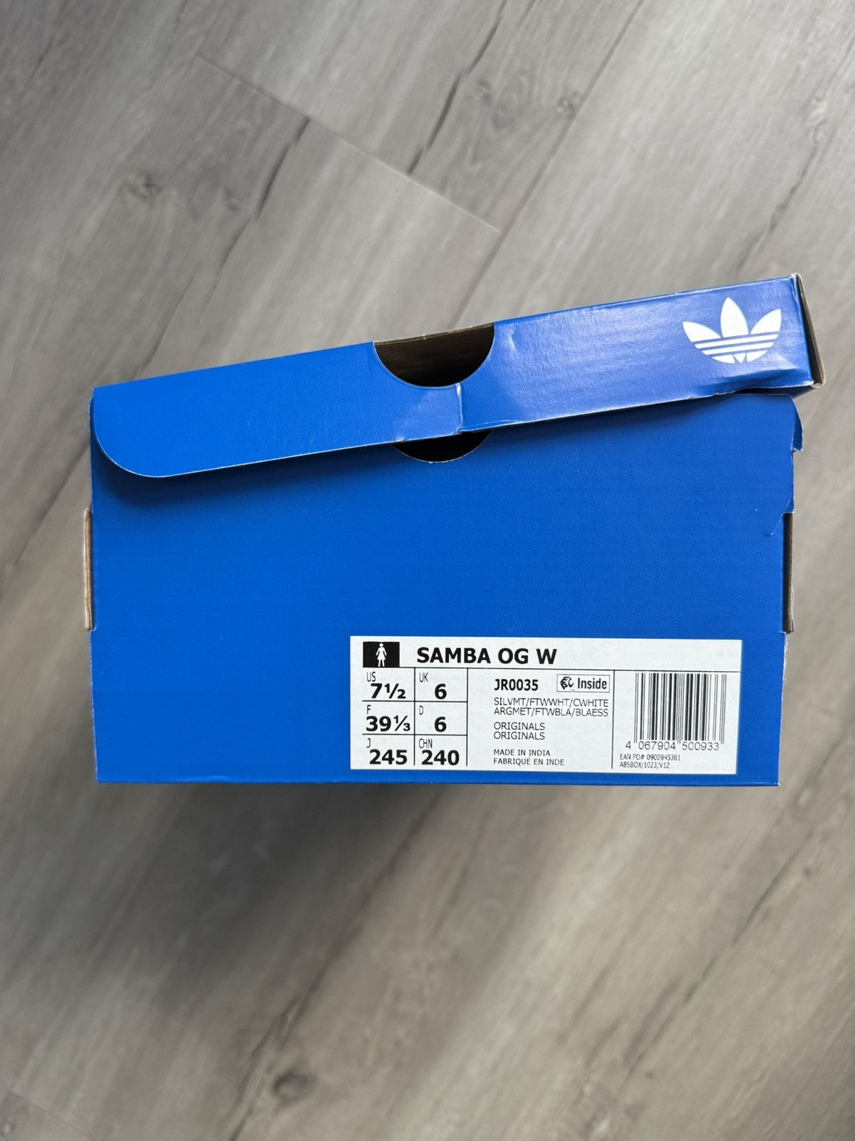 Adidas Adidas Samba OG – Silver Metallic – Size EU 39 1/3 US7.5W Size US 9 / IT 39 - 6 Thumbnail