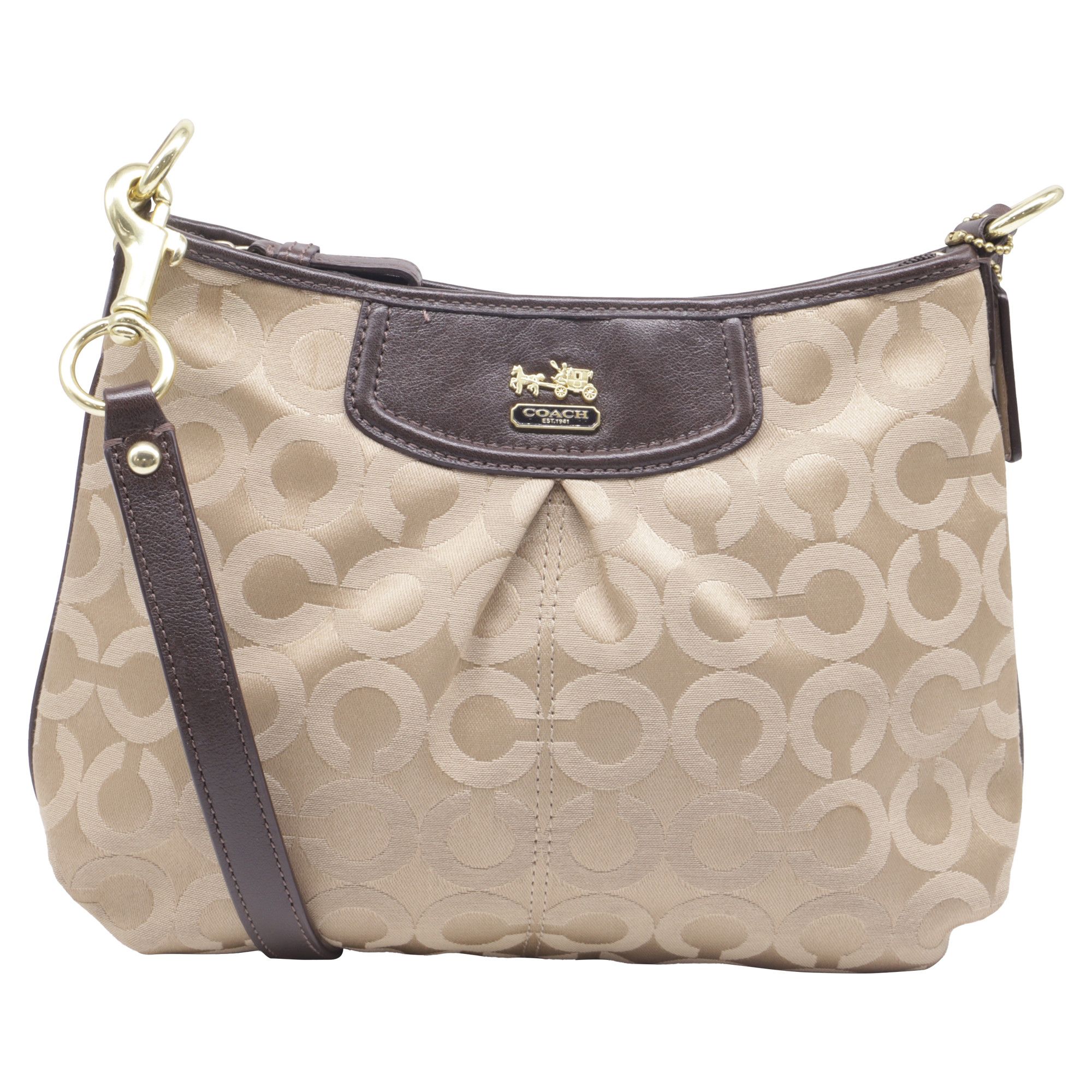 Coach COACH Chelsea Jayden Walnut Brown Leather J1276 F17811 Bag P