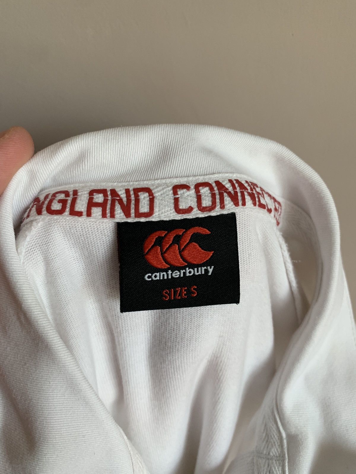Canterbury of New Zealand England 2015 Rugby Union Long Sleeve Shirt Canterbury Size S Size US S / EU 44-46 / 1 - 11 Thumbnail