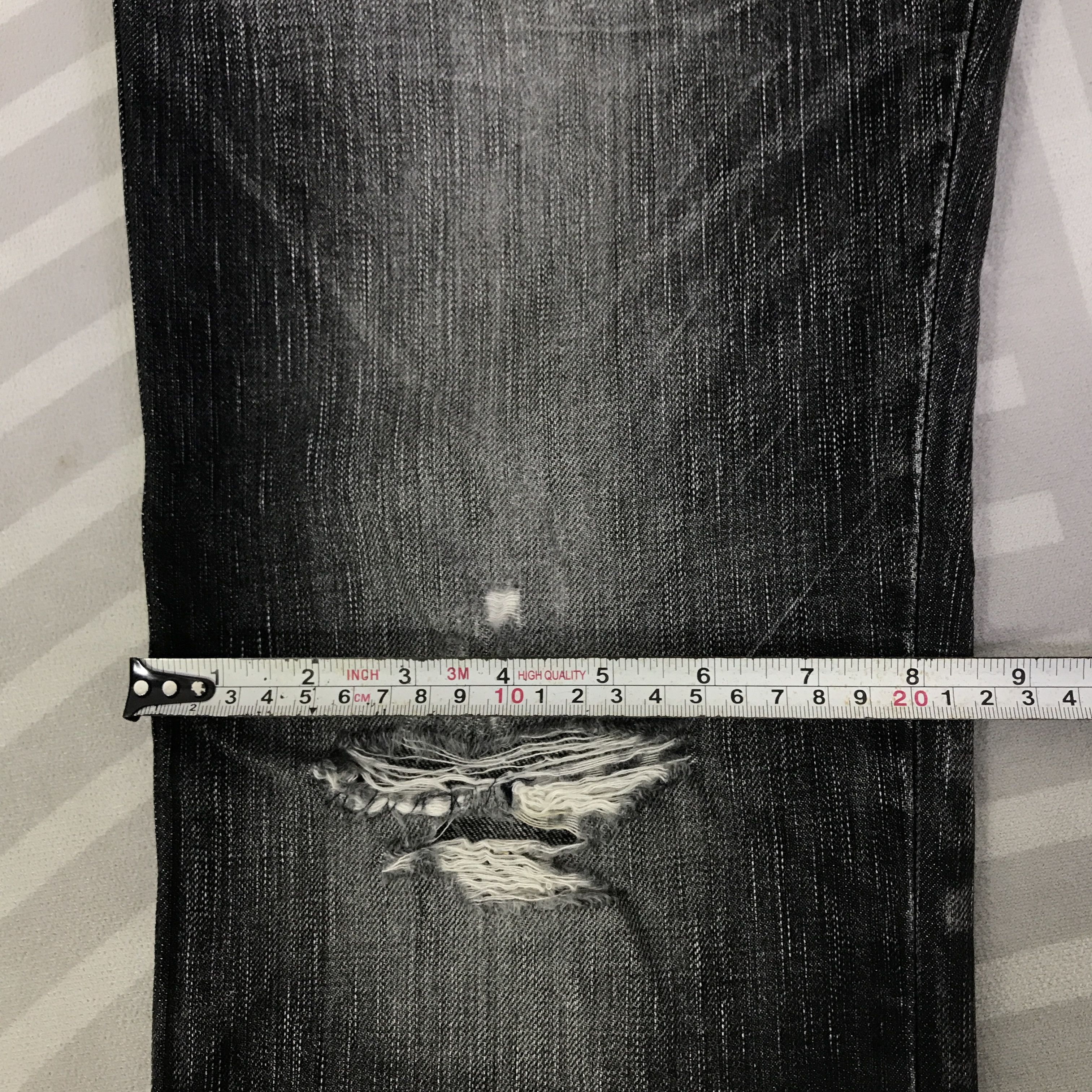 Edwin Vintage Edwin Black Faded Jeans pants K74B19 Size US 28 / EU 44 - 10 Thumbnail