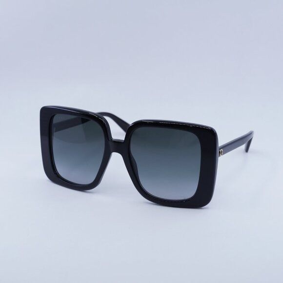 Gucci 🕶️ New Gucci GG1314S 001 Sunglasses - Black Frame, Grey Size ONE SIZE - 3 Thumbnail