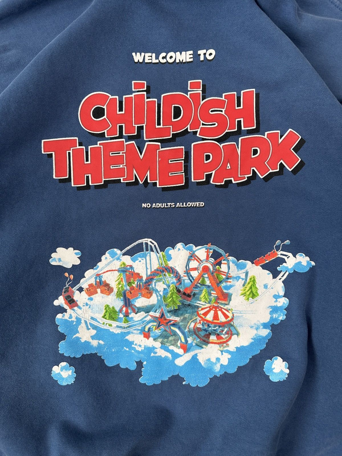 CHILDS CHILDISH Hoodie Boxy Fit TGF Skate Gang Park Logo Y2K Size US S / EU 44-46 / 1 - 6 Thumbnail