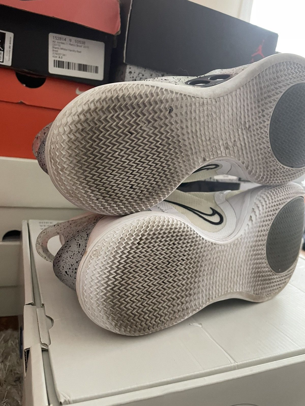 Jordan Brand Nike Adapt BB 2.0 White Cement Size US 9 / EU 42 - 8 Thumbnail