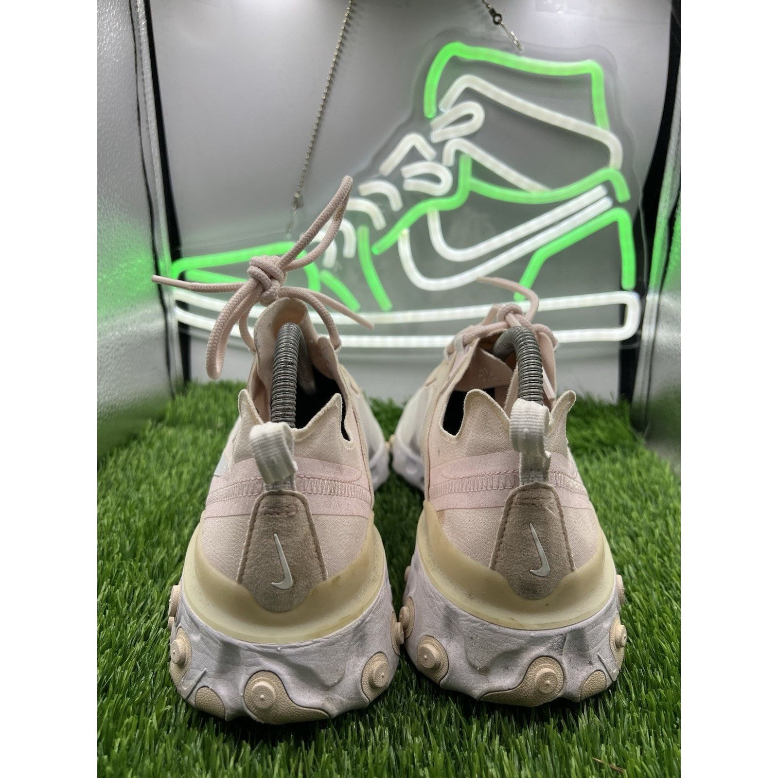 Nike Nike React Element 55 Running Shoes Pink Womens 9 Size US 9 / IT 39 - 4 Thumbnail
