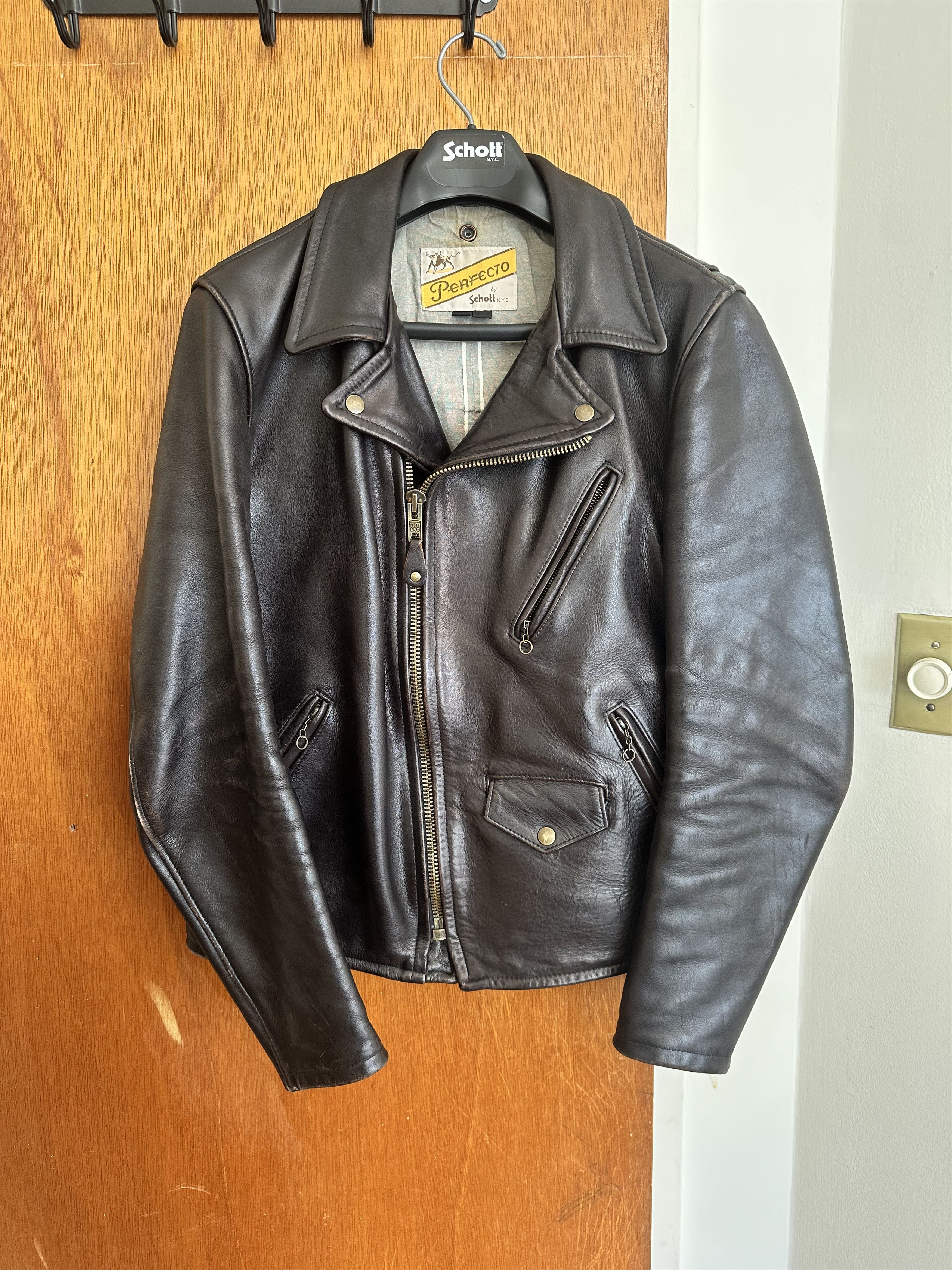 3sixteen × Schott Schott x 3sixteen Arabica Perfecto 519 Horween M Size US M / EU 48-50 / 2 - 1 Thumbnail