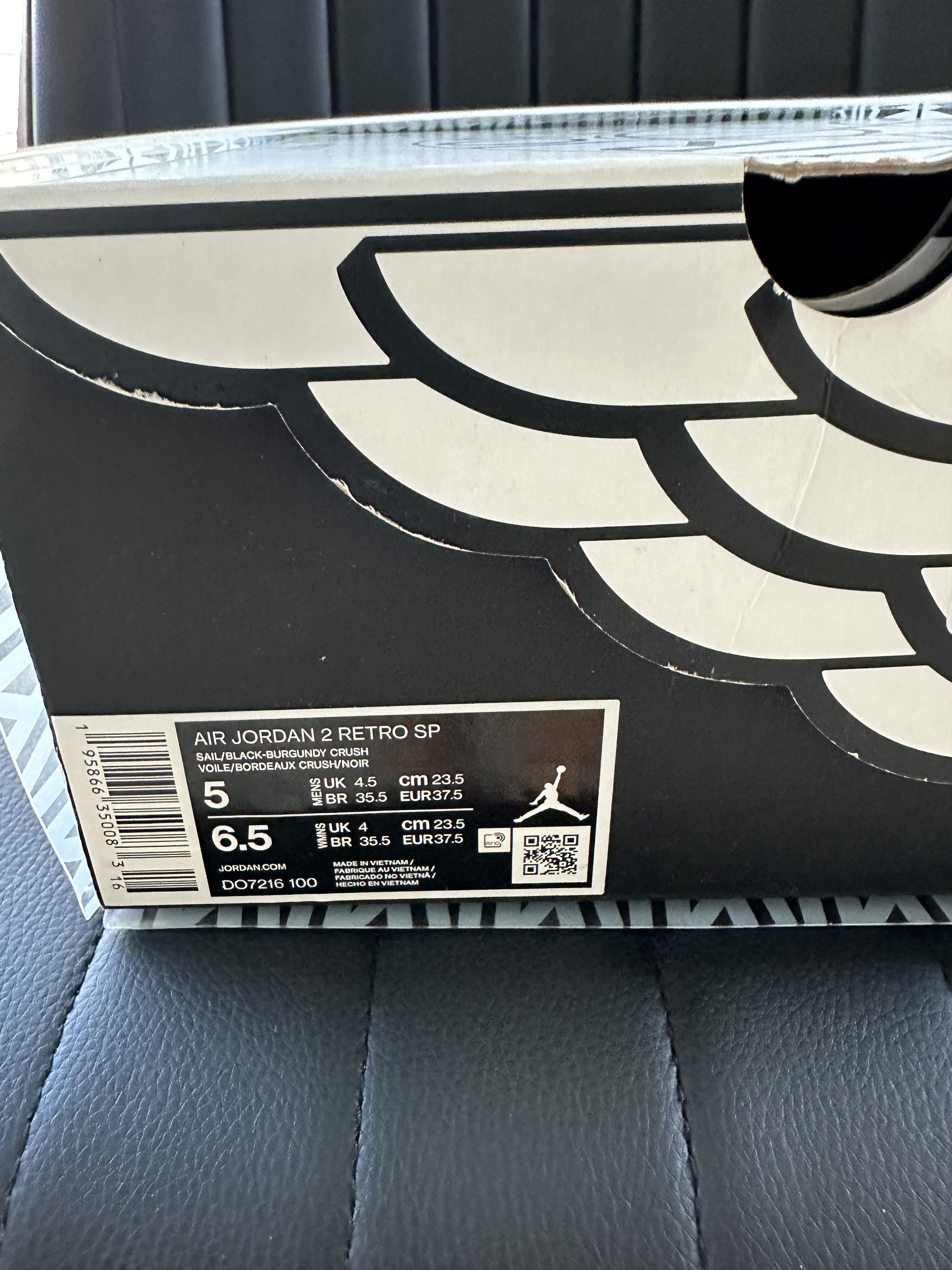 A Ma Maniere × Jordan Brand × Nike PREOWNED A MA MANIERE JORDAN 2 RETRO SP 6.5W Size US 6.5 / IT 36.5 - 13 Thumbnail