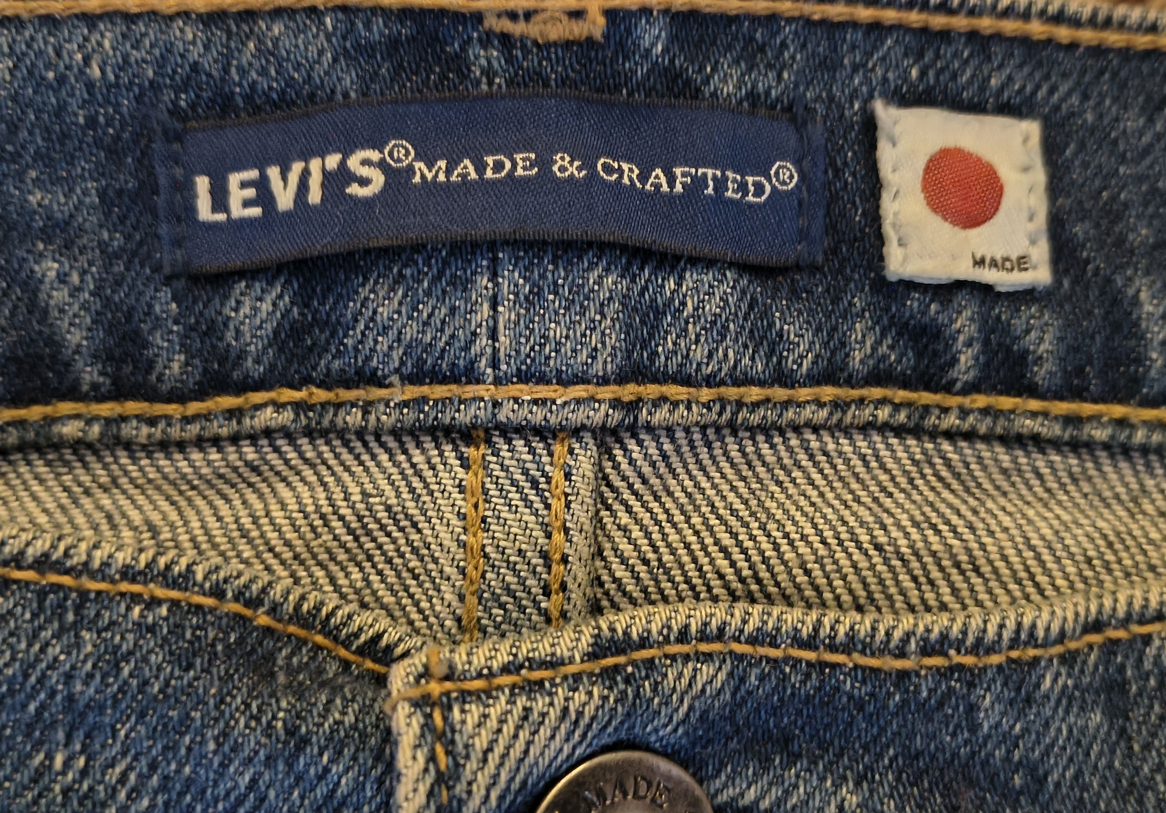 Levi's Made & Crafted Levi's 511 made and crafted in Japan selvage denim 36x32 Size US 36 / EU 52 - 3 Thumbnail