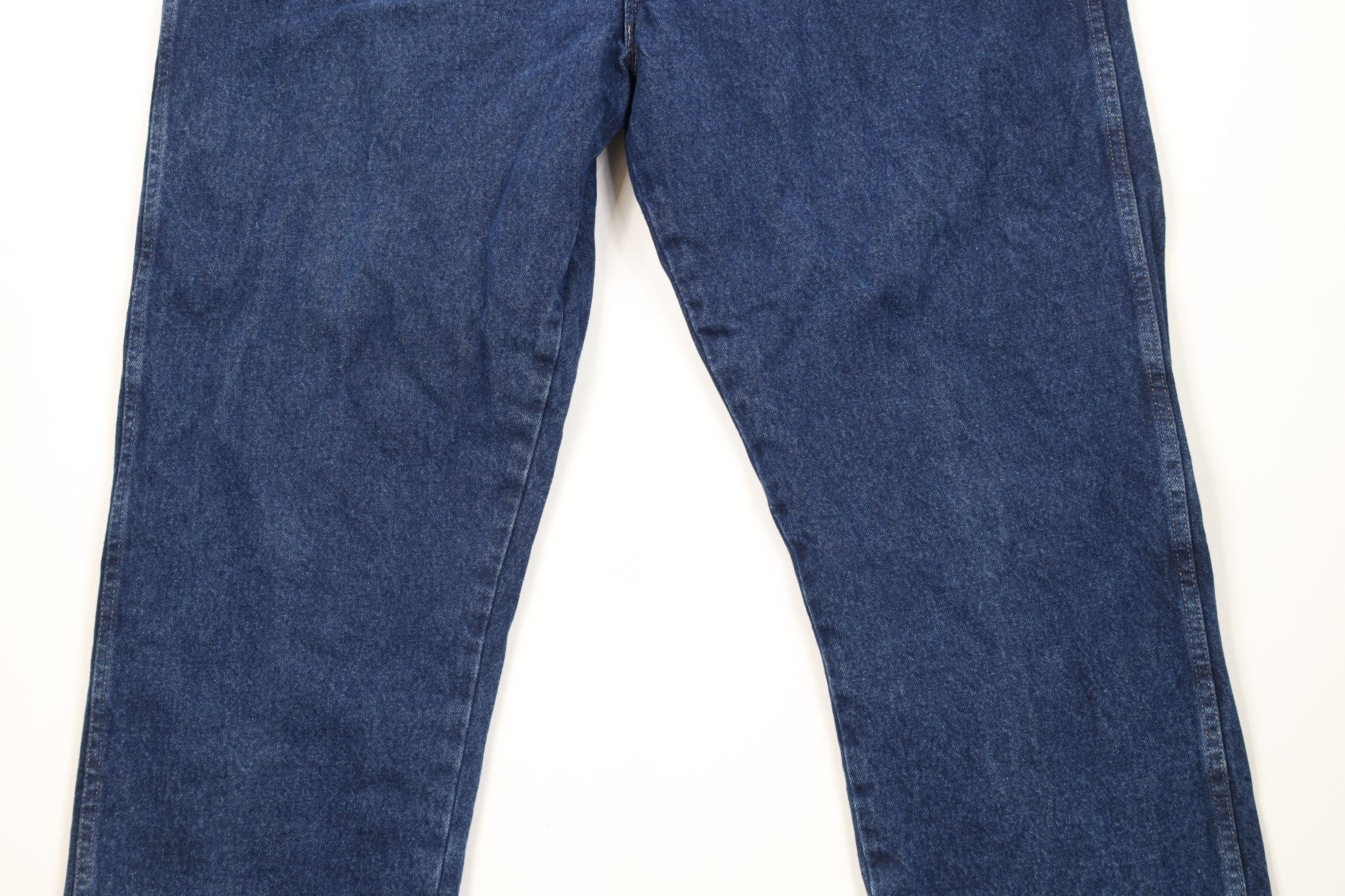 Cabelas Vintage Cabelas Heavyweight Lined Wide Leg Denim Jeans Blue Size US 42 / EU 58 - 4 Thumbnail