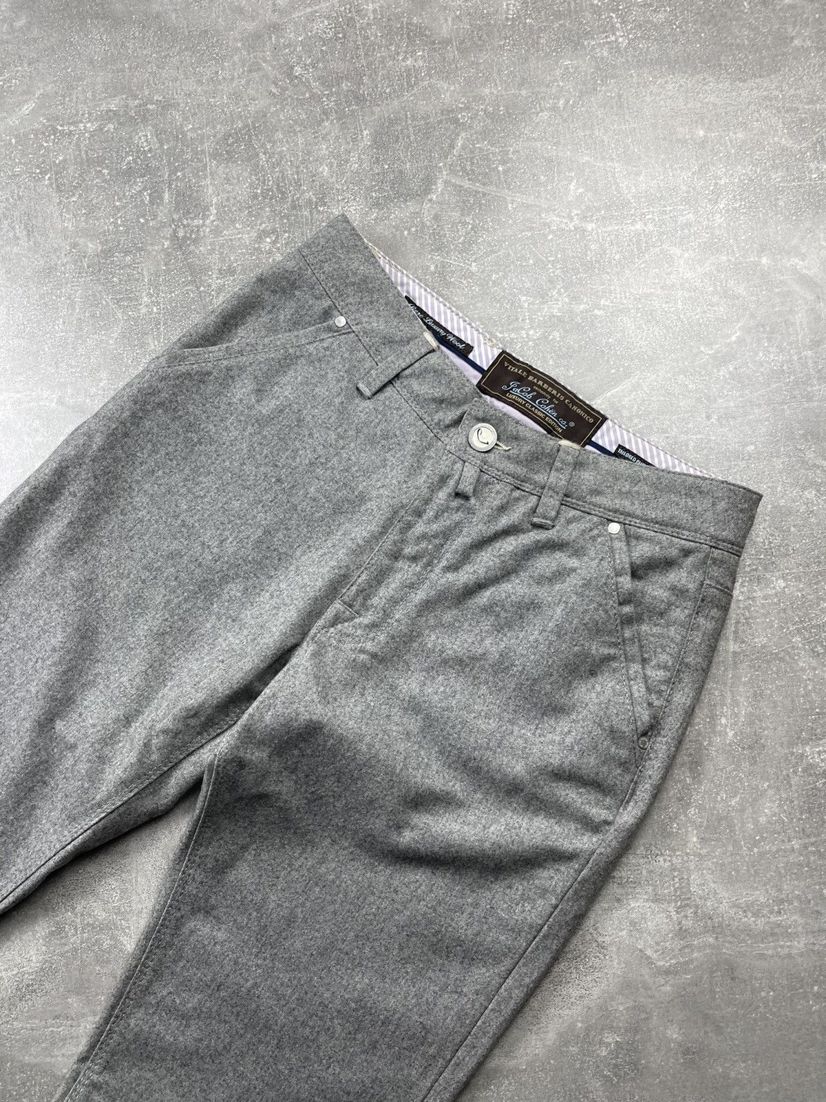 Jacob Cohen Jacob Cohen J606 Luxury Classic Edition Gray Wool Pants Size US 31 - 7 Thumbnail