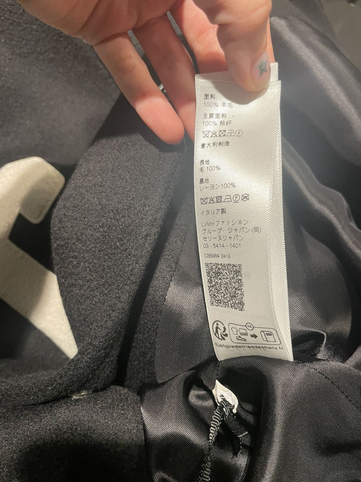 Celine college long parka in double-face wool Size US L / EU 52-54 / 3 - 6 Thumbnail