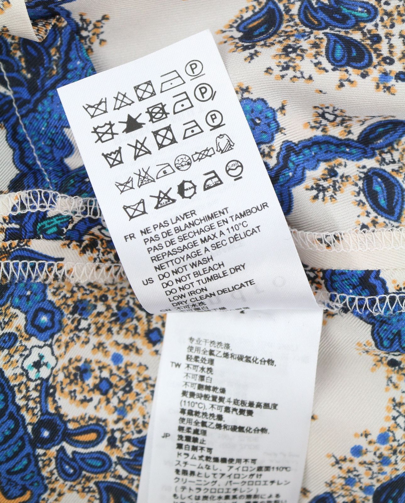 Sandro CARNA 36 S Silk Flower Print Long Sleeve Midi 88491 Size S / US 4 / IT 40 - 11 Thumbnail