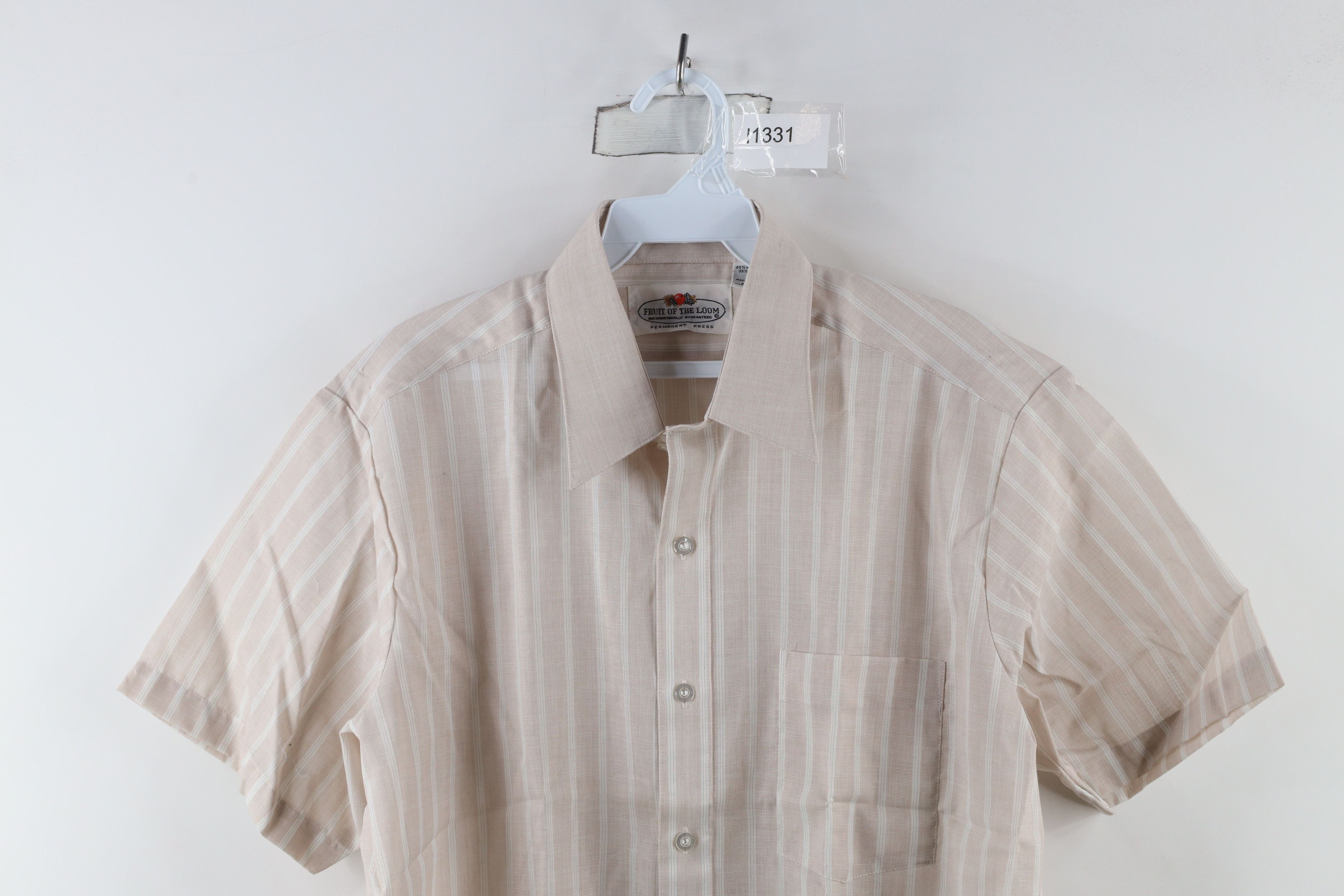Vintage Deadstock Vintage 60s 70s Streetwear Short Sleeve Shirt Size US M / EU 48-50 / 2 - 2 Thumbnail