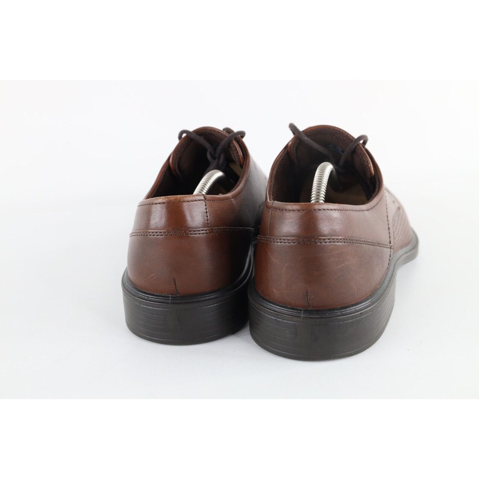 Ecco Ecco Perforated Leather Square Toe Oxford Dress Shoes Size US 10 / EU 43 - 4 Thumbnail