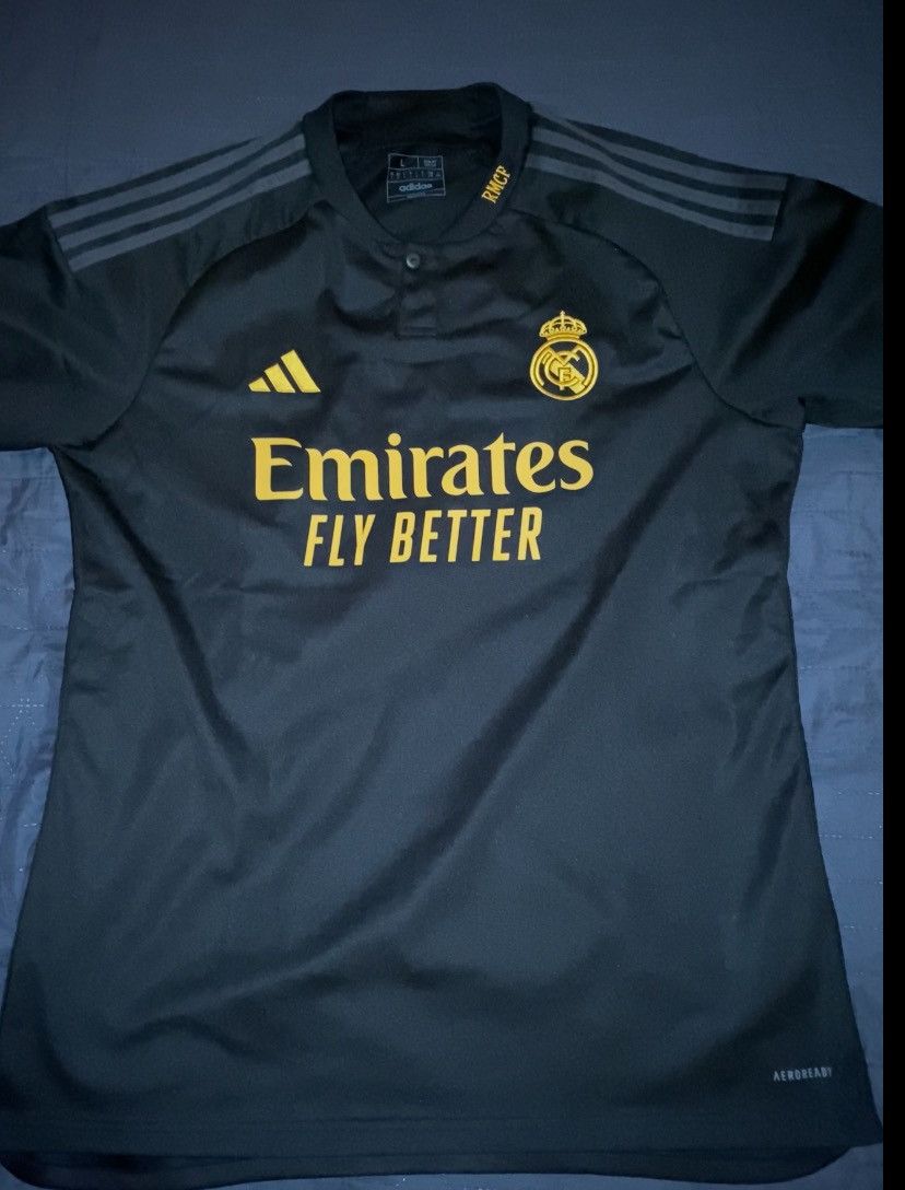 Adidas Real Madrid 2023/24 Third Shirt Size US L / EU 52-54 / 3 - 1 Preview