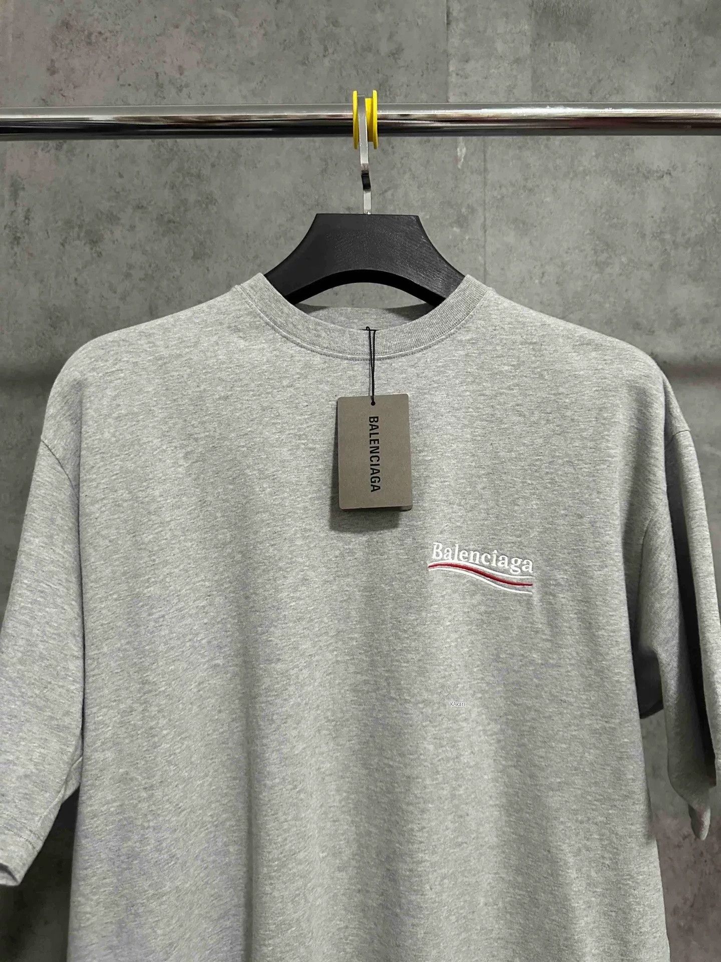 Balenciaga Balenciaga Coke Wave Logo Short T-Shirt Size US M / EU 48-50 / 2 - 2 Thumbnail
