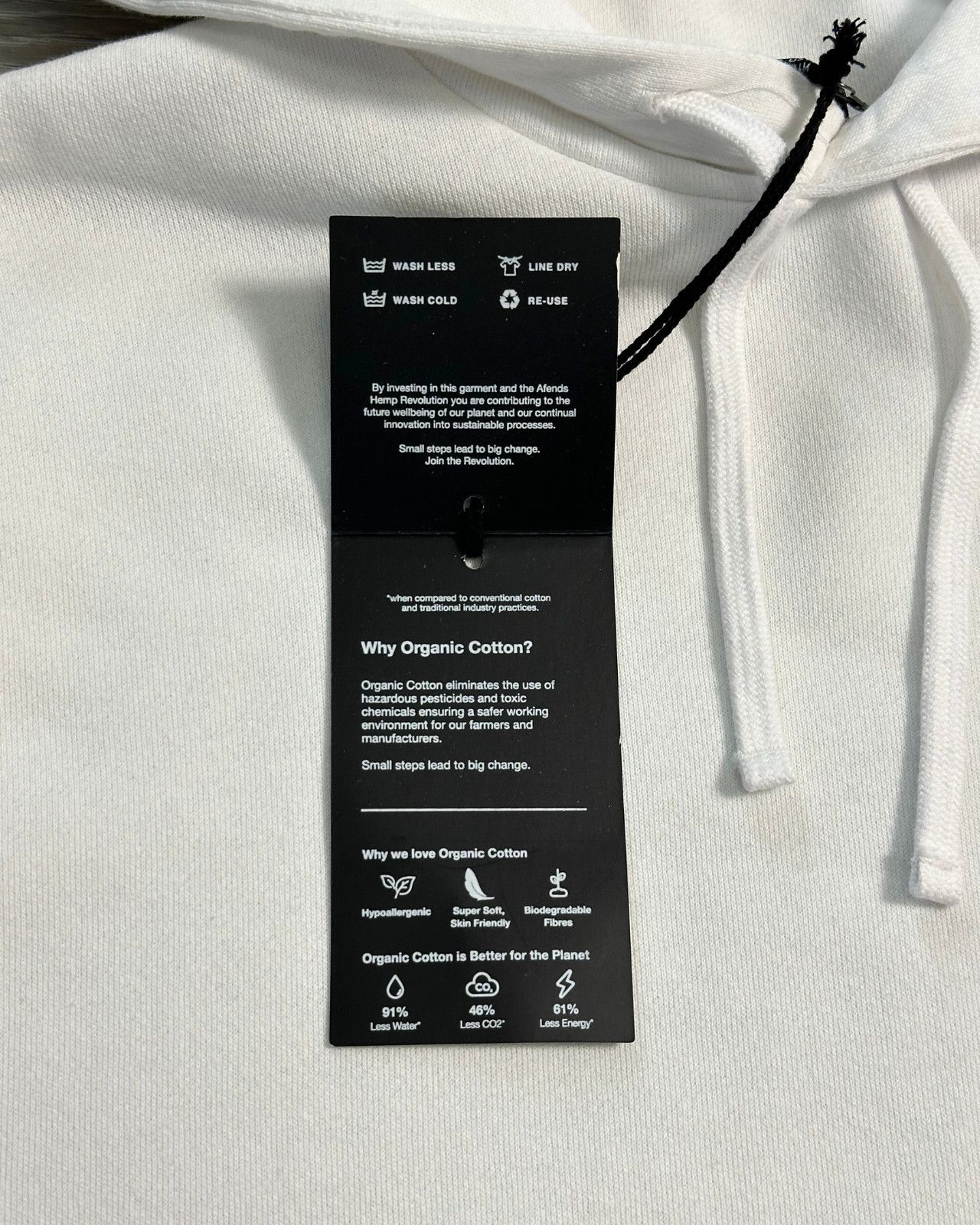 Afends NWT Afends - Utopia - Men's White Organic Hoodie - Medium Size US M / EU 48-50 / 2 - 10 Thumbnail