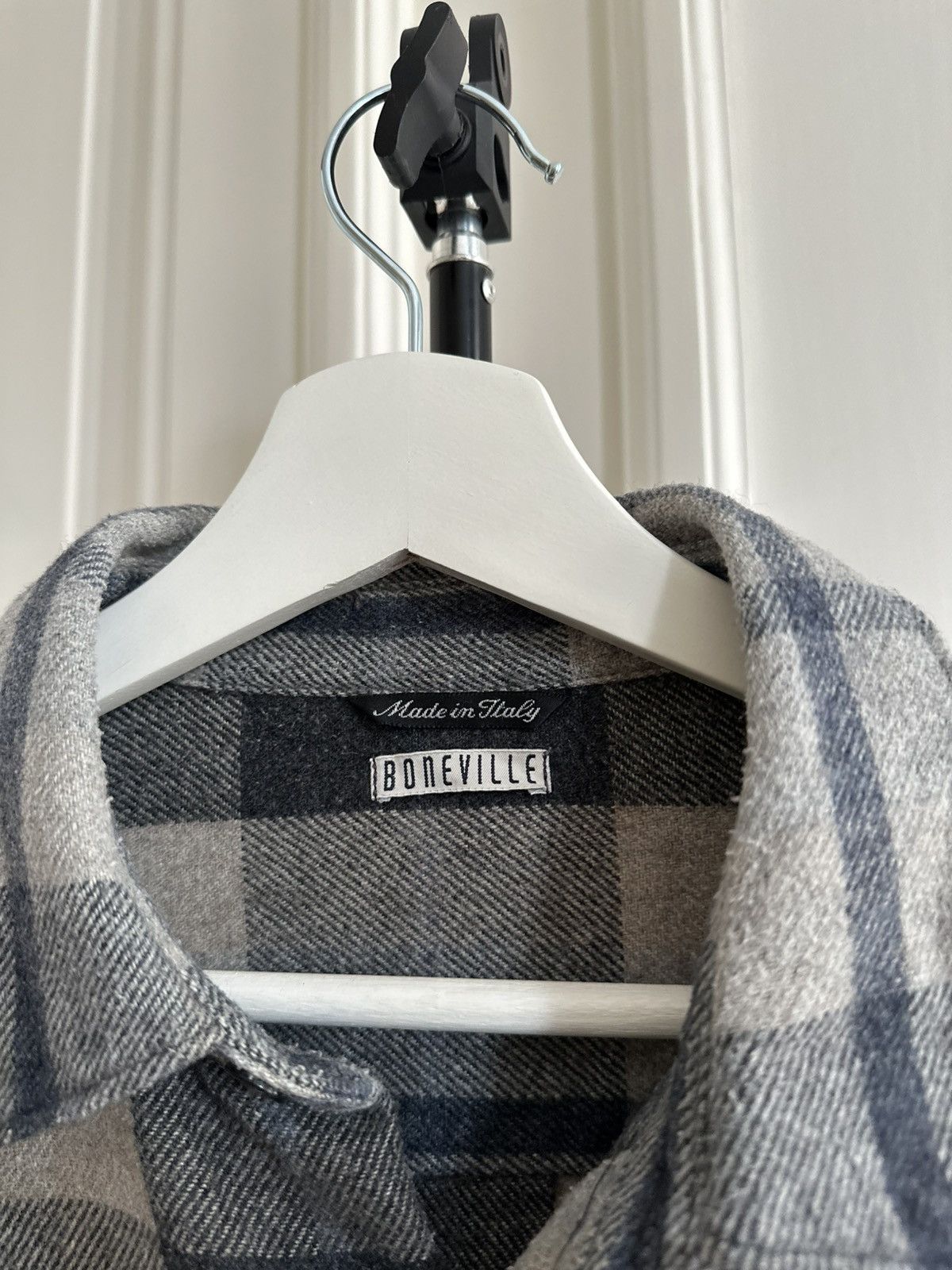 Boneville Boneville Vintage a/w 1995 Massimo Osti Style Flanell Shirt Size US L / EU 52-54 / 3 - 6 Thumbnail