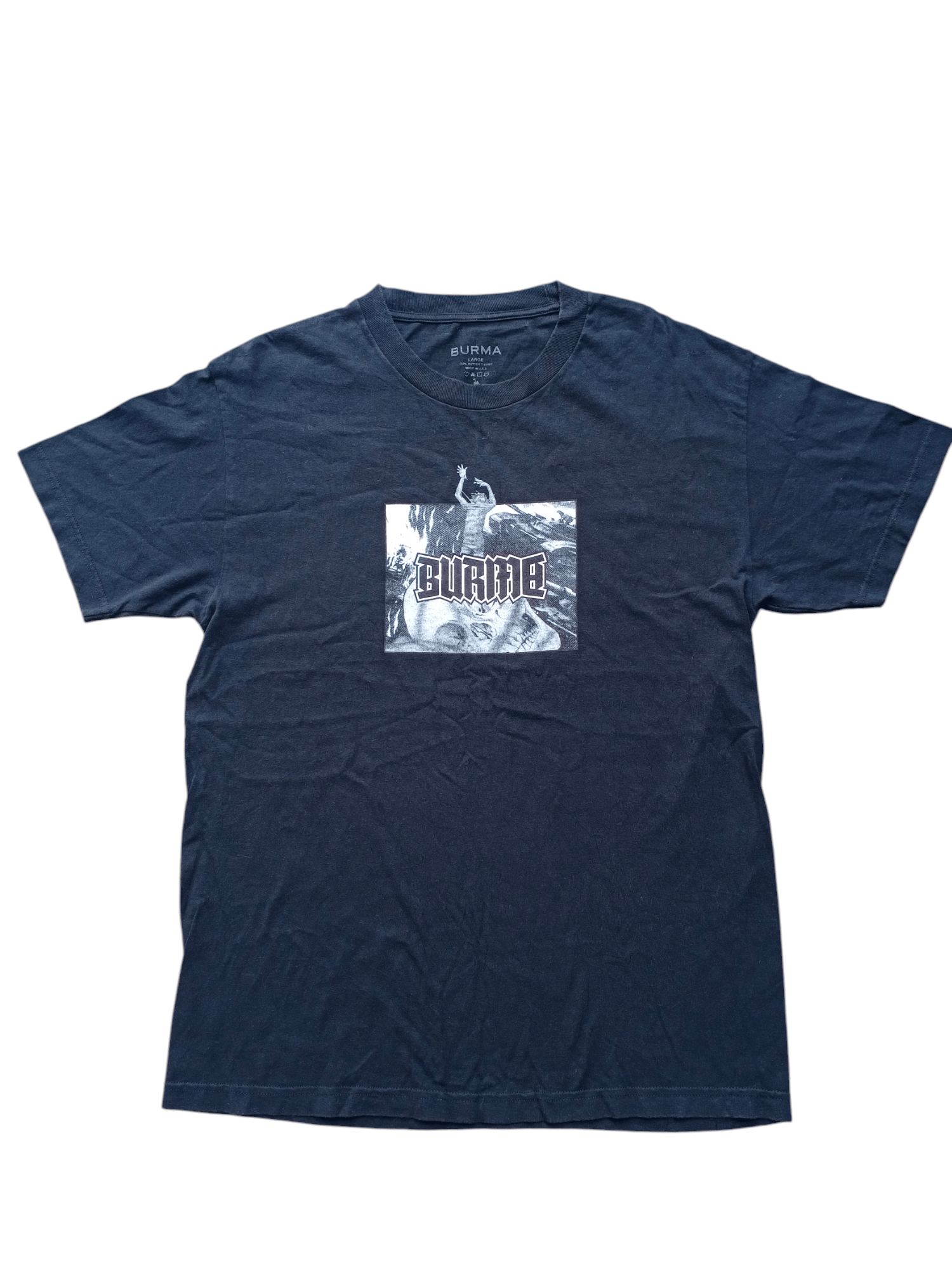Burma BURMA DROWNING TEE SKULL MADE IN USA Size US L / EU 52-54 / 3 - 1 Thumbnail