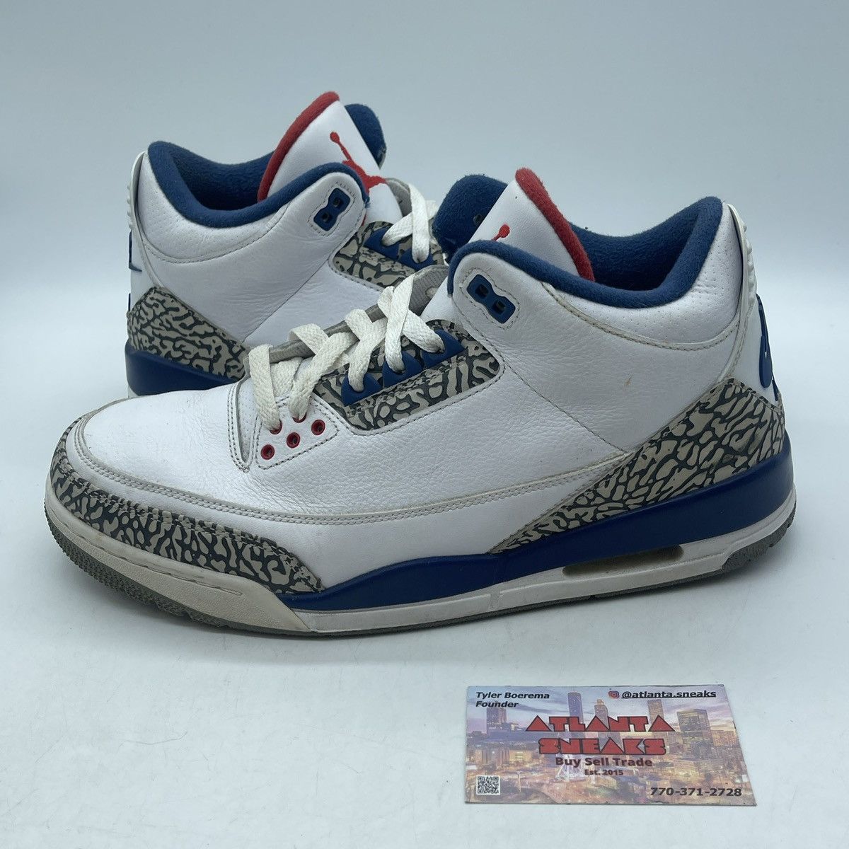 Jordan Brand Air Jordan 3 true blue Size US 11 / EU 44 - 1 Thumbnail