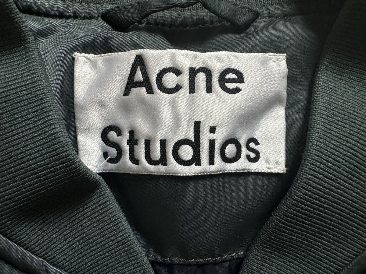 Acne Studios Acne Studios Mylon Shine PSS18 Bomber jacket Size US M / EU 48-50 / 2 - 3 Thumbnail