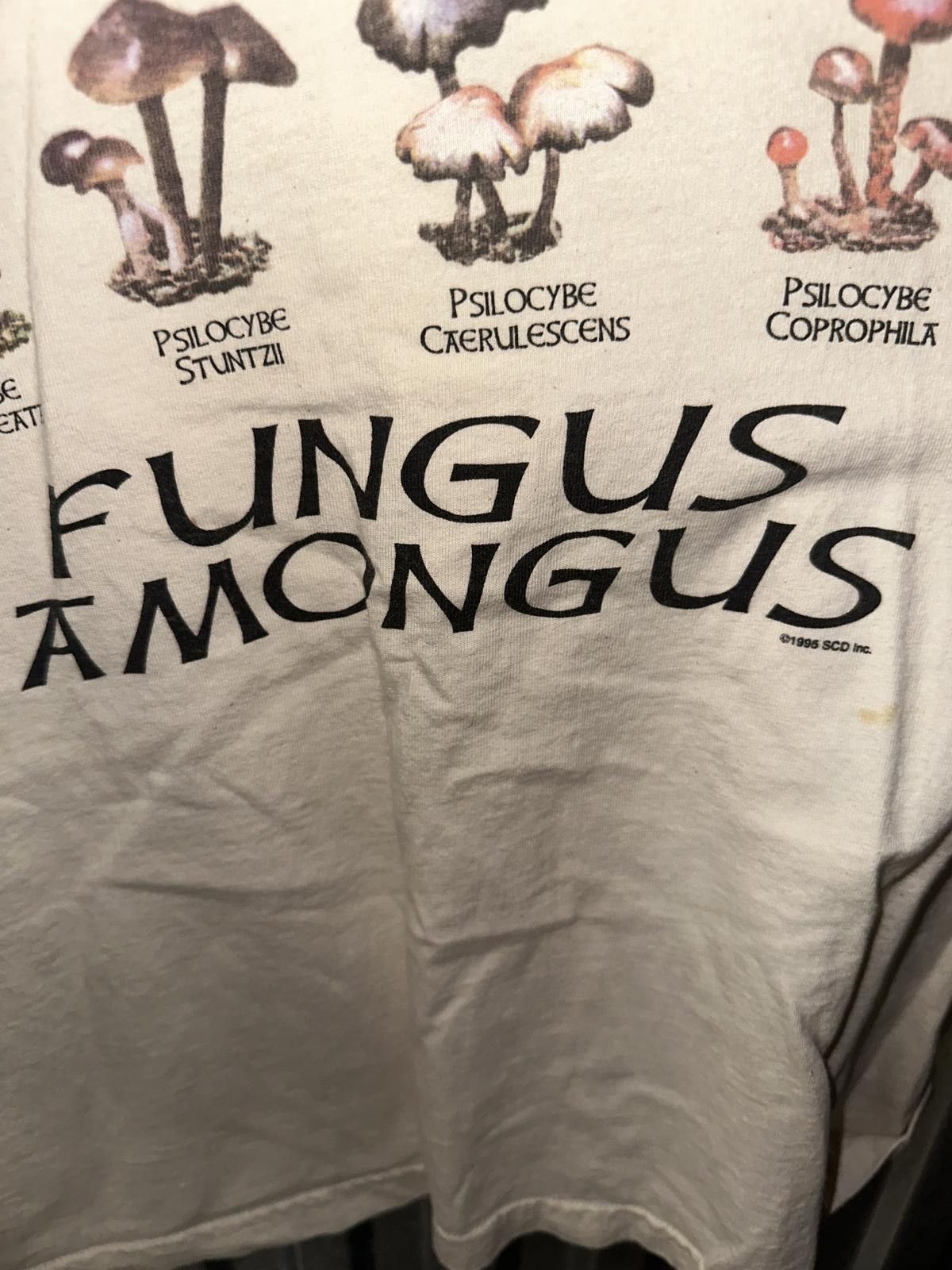 Hanes Grail 1995 Fungus Amongus SCP Single Stitch T-Shirt Size XL Size US XL / EU 56 / 4 - 2 Thumbnail
