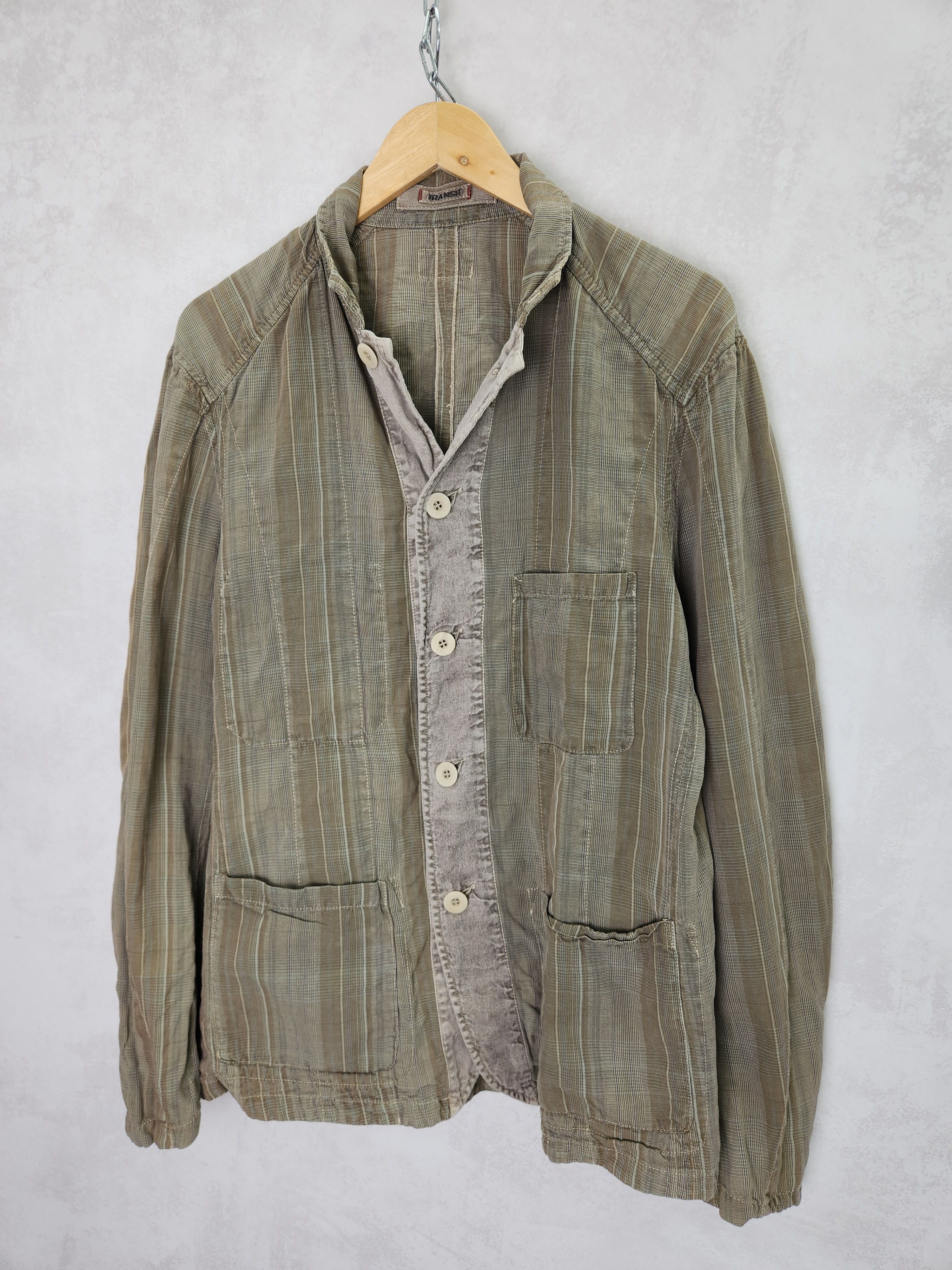 Transit Transit Uomo 131 Chore line Reversible Avant garde jacket Size US L / EU 52-54 / 3 - 8 Thumbnail