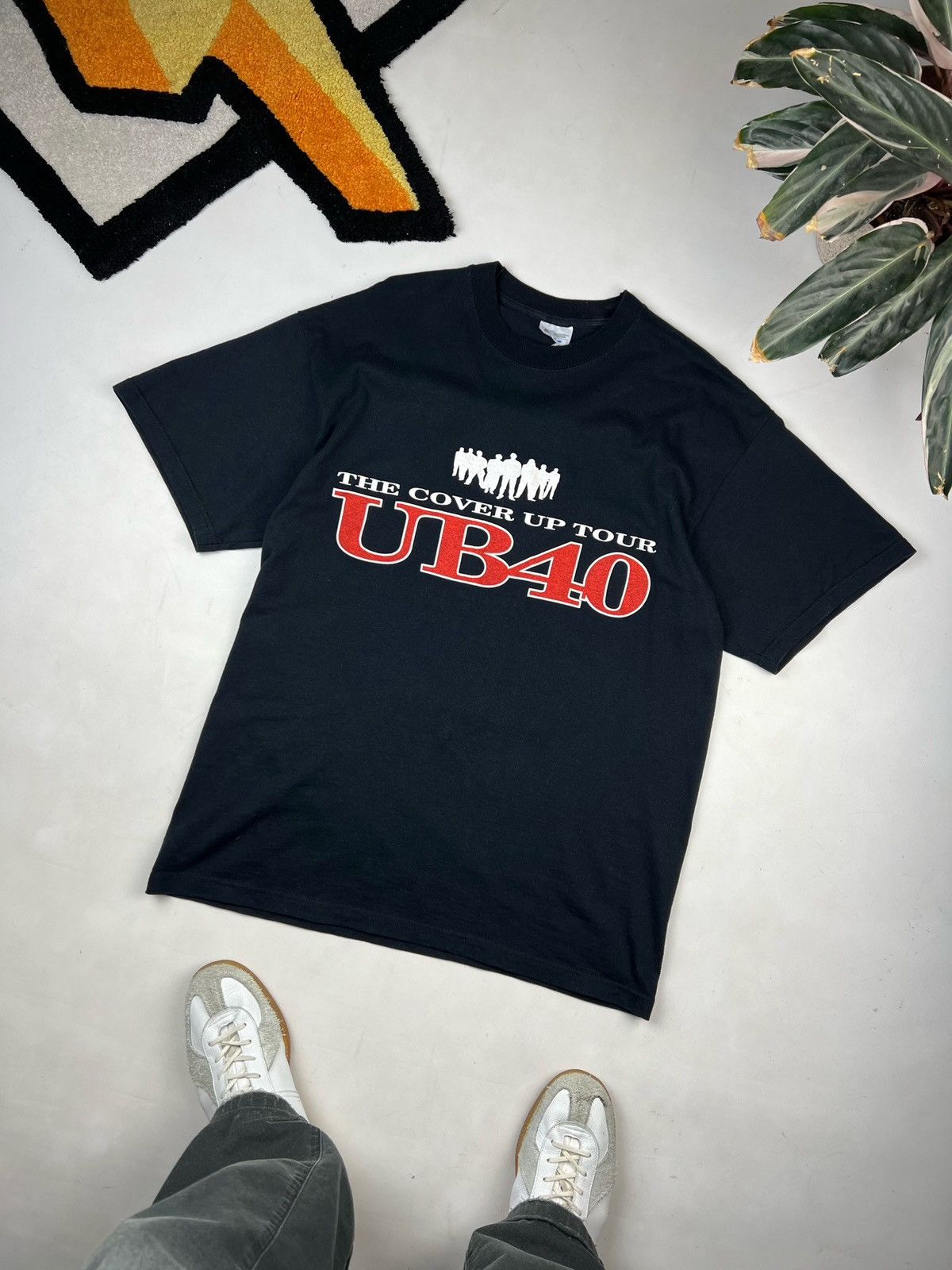 Band Tees UB40 world tour t-shirt tee single stitch vintage vtg Size US XL / EU 56 / 4 - 4 Thumbnail