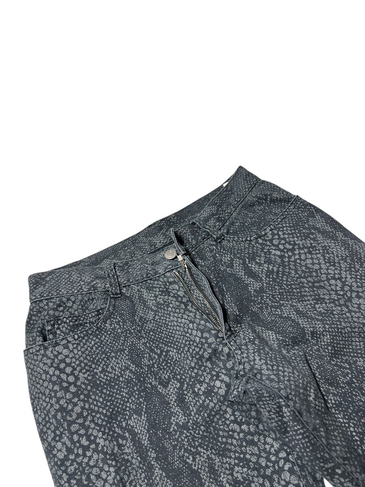 Japanese Brand 2000s Algonquins Snake Skin Pattern Pants Size US 28 / EU 44 - 3 Thumbnail