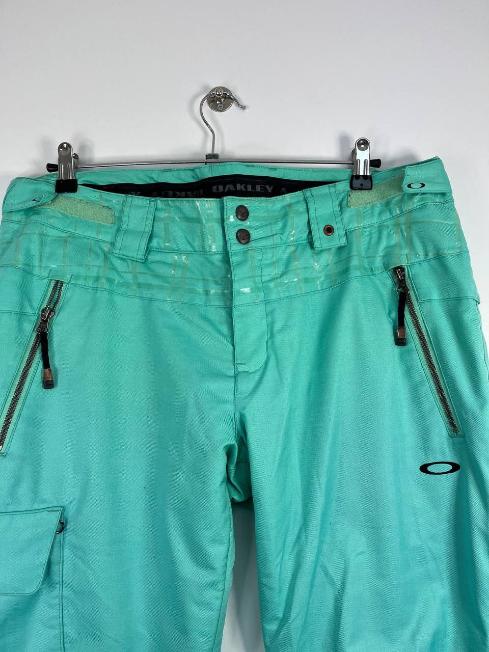 Oakley Oakley Womens Ski Snowboard Pants Turquoise Winter Size L Size US 42 / EU 58 - 3 Thumbnail