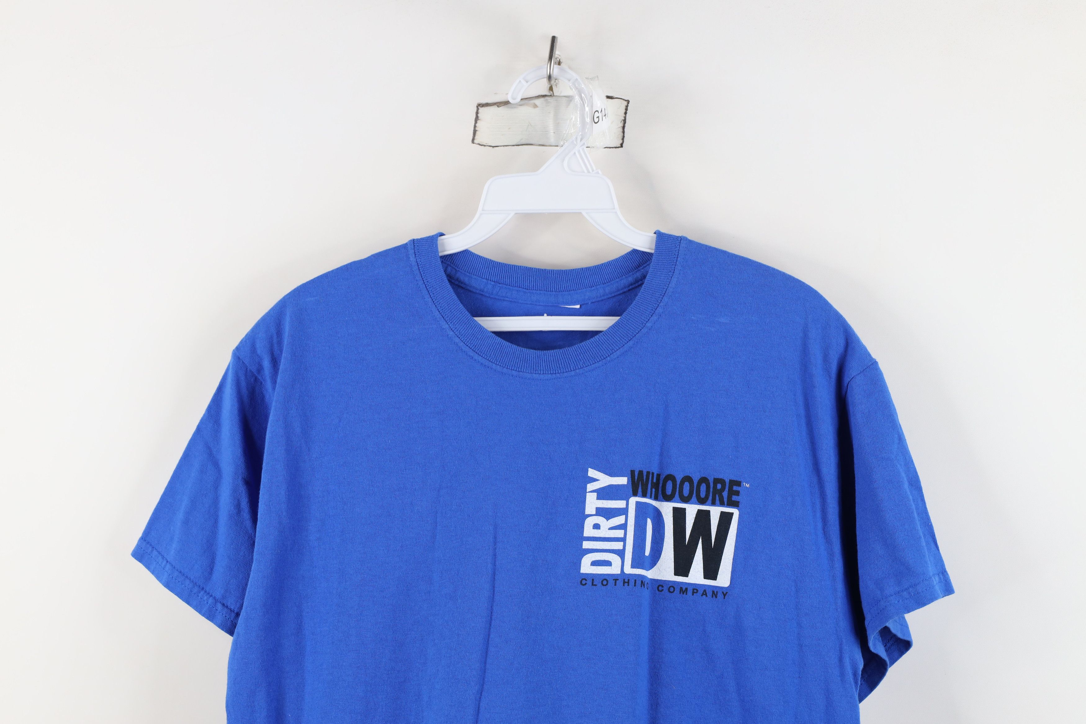 Vintage Vintage Streetwear Whooore Clothing Company T-Shirt Blue Size US S / EU 44-46 / 1 - 2 Thumbnail
