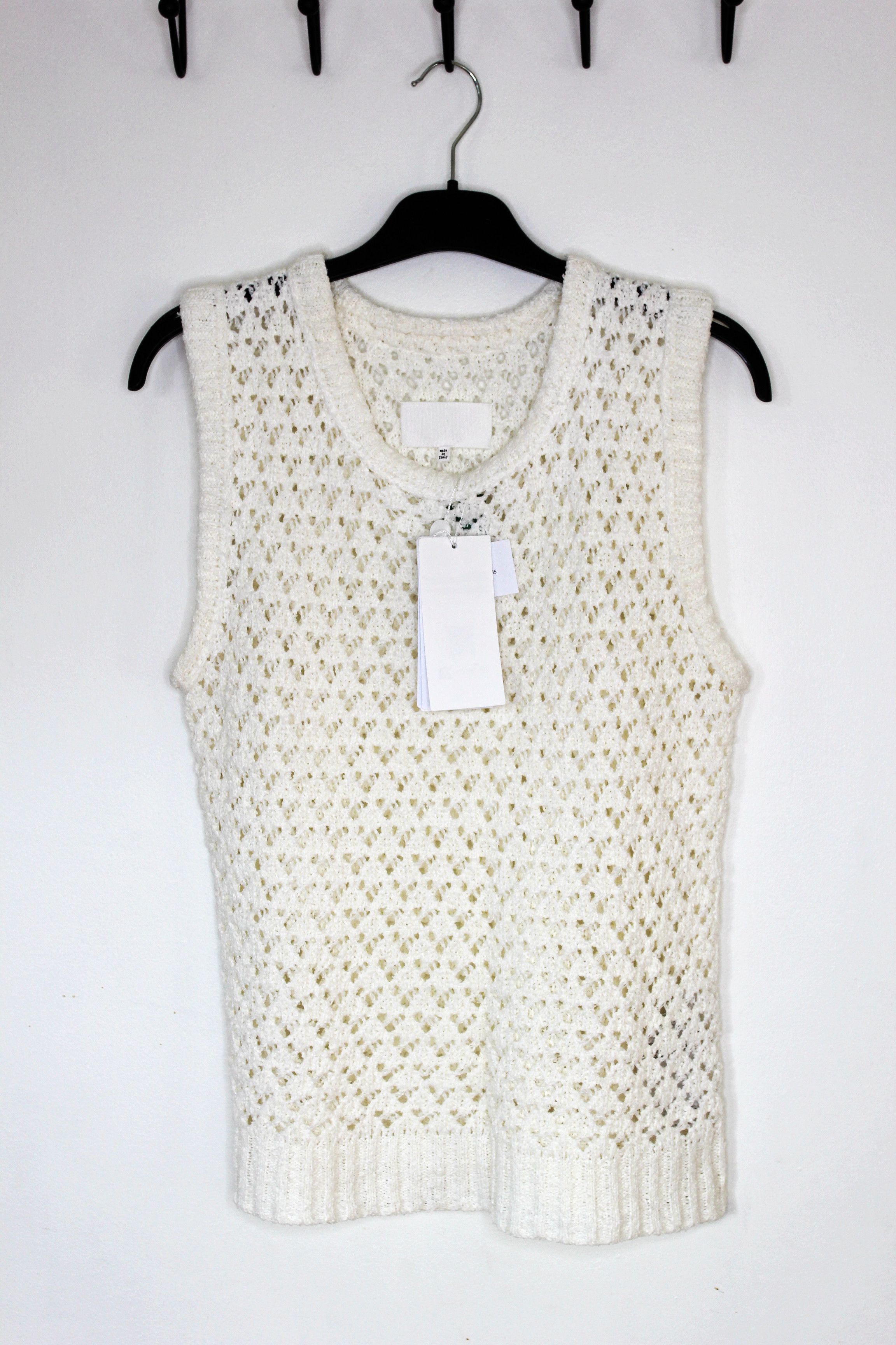 Maison Margiela BNWT SS24 MAISON MARGIELA KNIT TANK TOP M Size US M / EU 48-50 / 2 - 2 Thumbnail