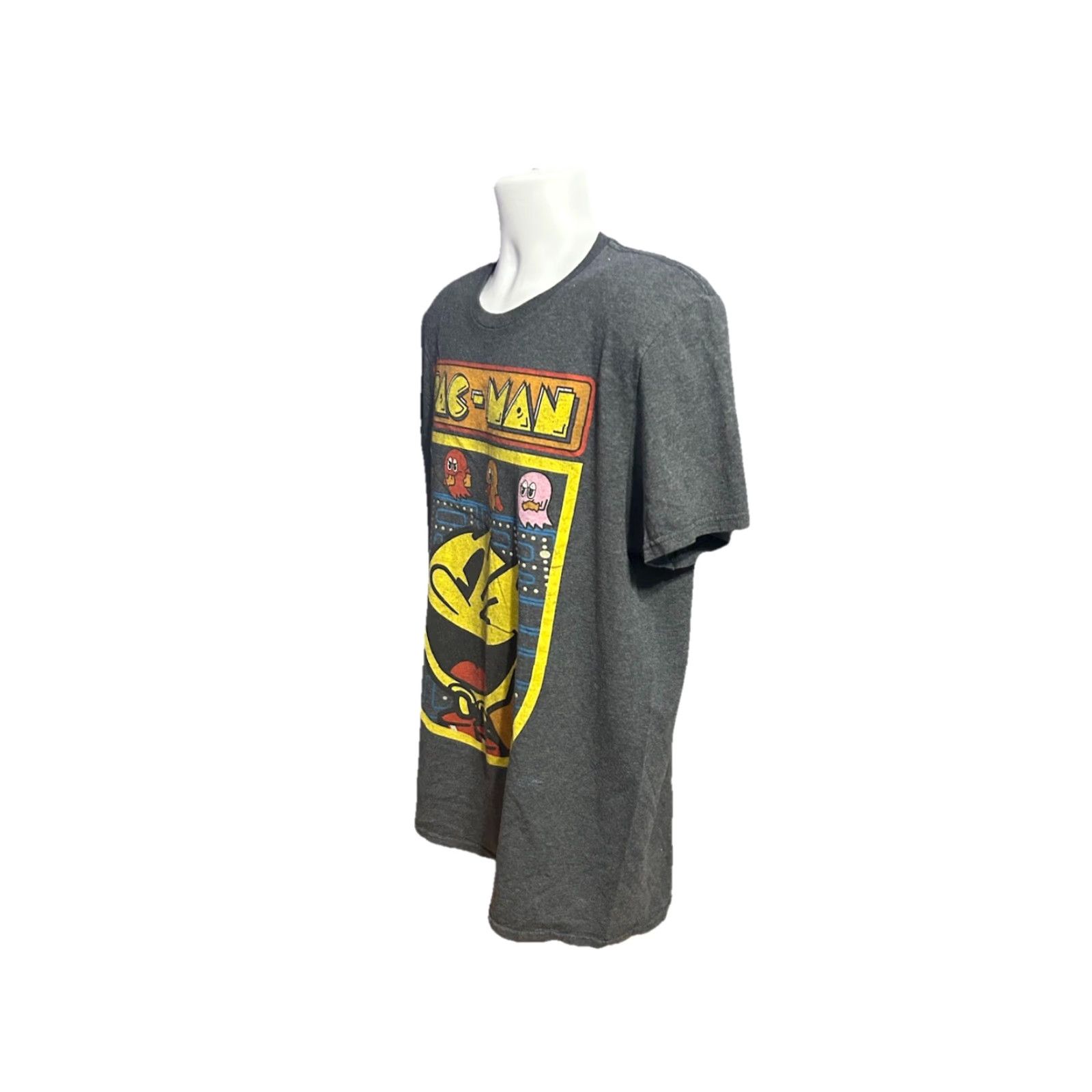 Etro PAC-Man Retro Shirt Men Large Dark Gray Short Sleeve Graphic Print 80s Gaming Size US L / EU 52-54 / 3 - 3 Thumbnail