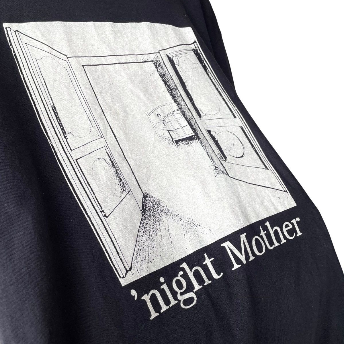 Vintage ‘Night, Mother By Marsha Norman 80s Play Vintage Promo Tee Size US XL / EU 56 / 4 - 4 Thumbnail